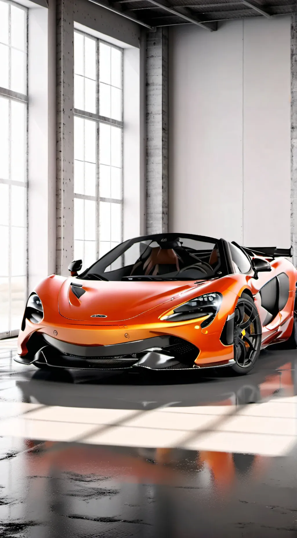 ai character: McLaren w1  background