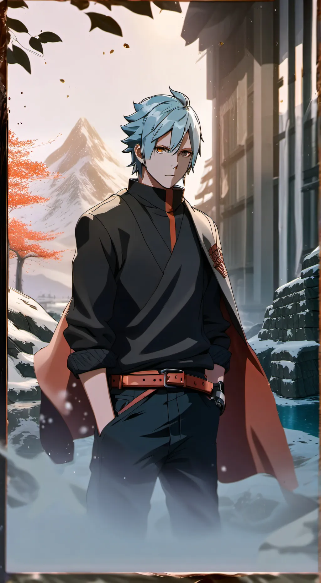 ai character: Log #2 background