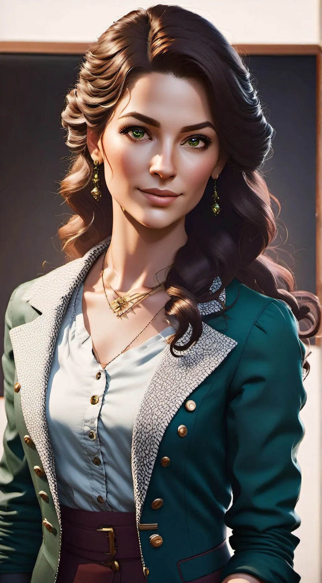 ai character: Miss Spencer background