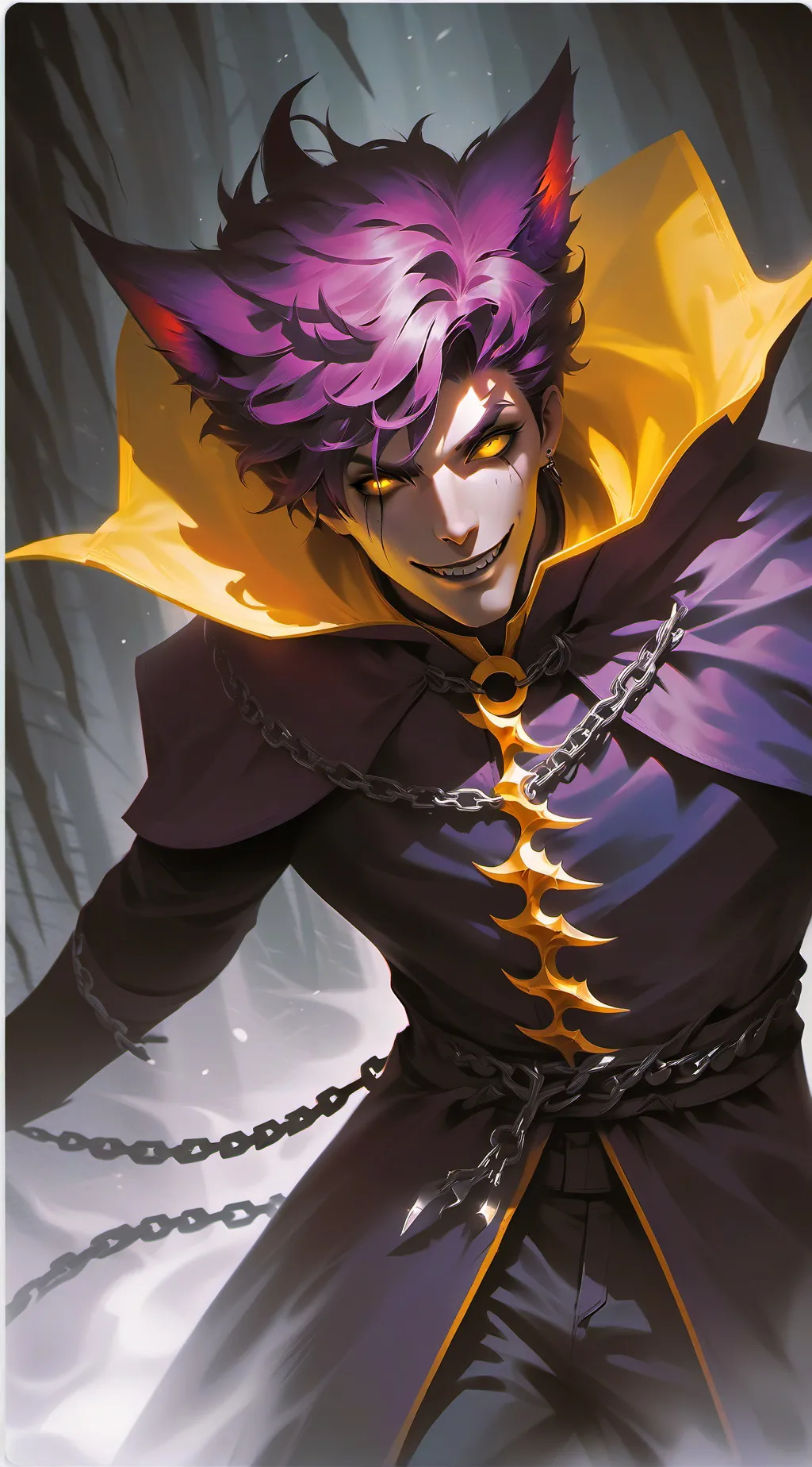 ai character: Catnap background