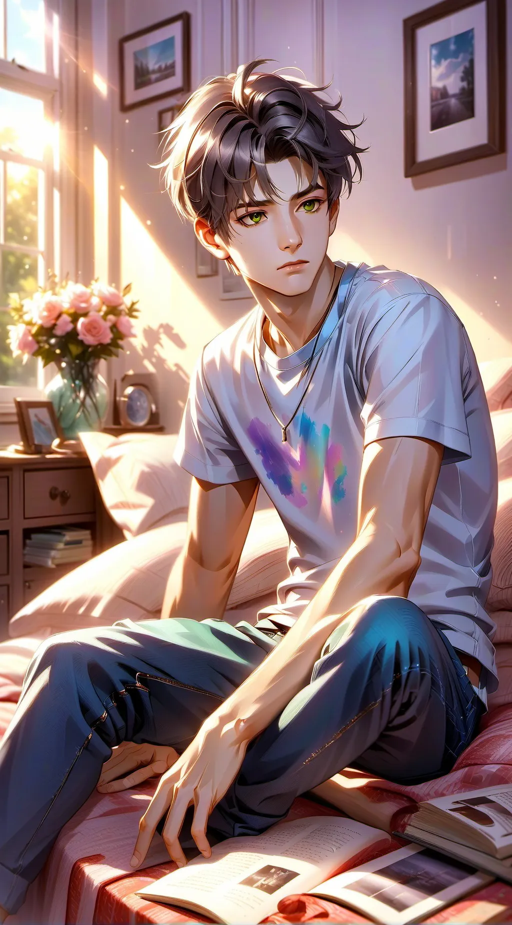 ai character: †★ Sanfa ★† background