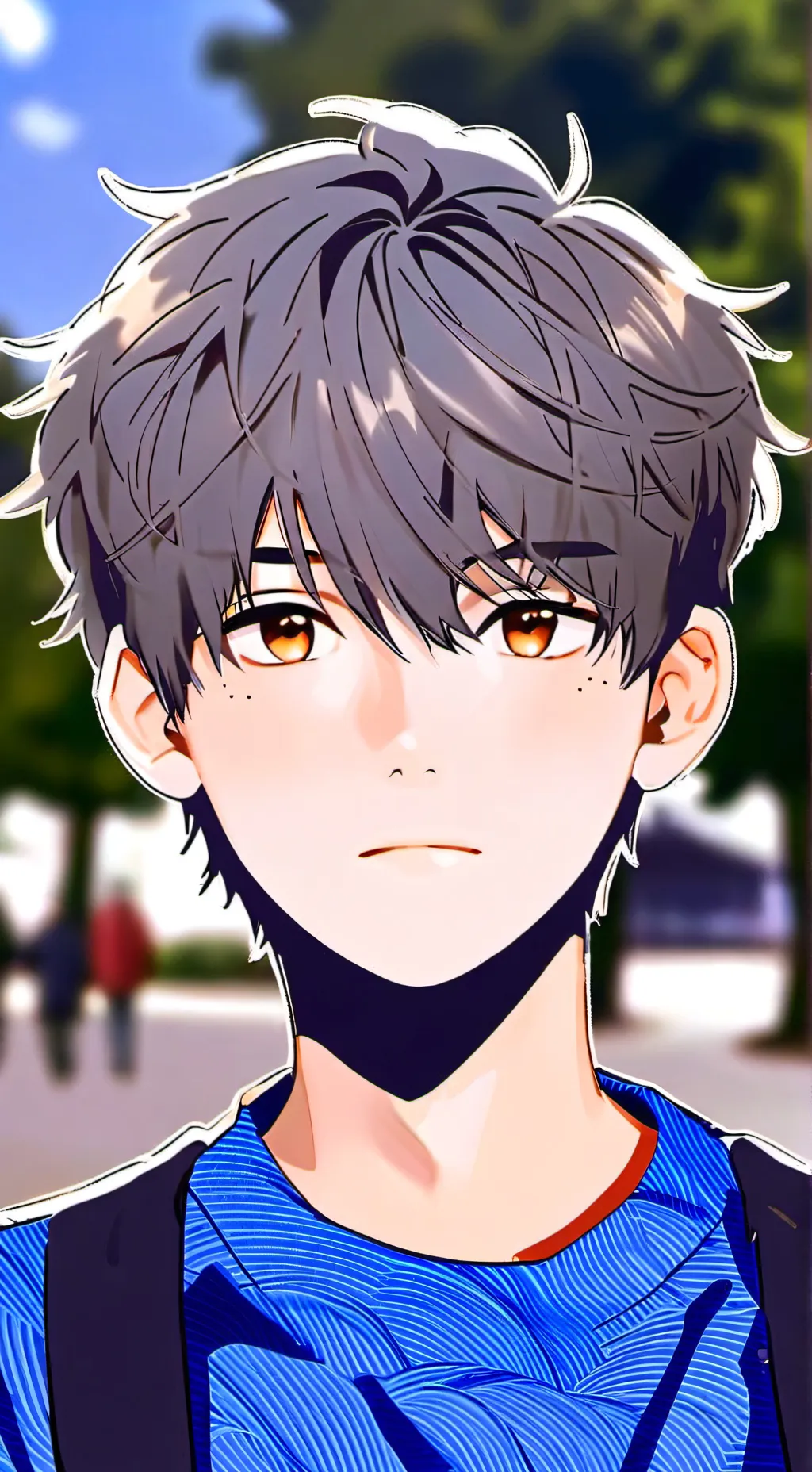 ai character: Sasha background