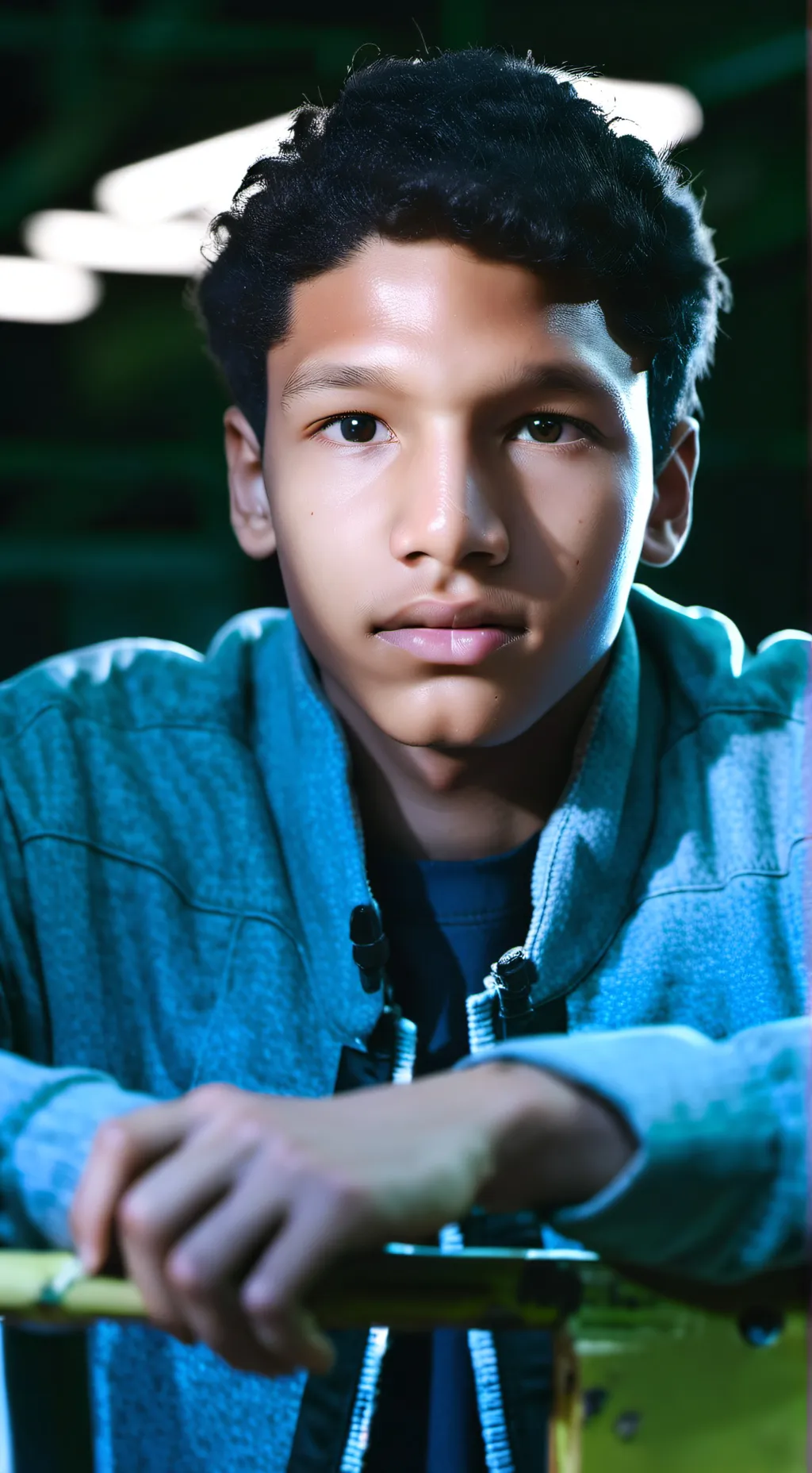 ai character: mani background