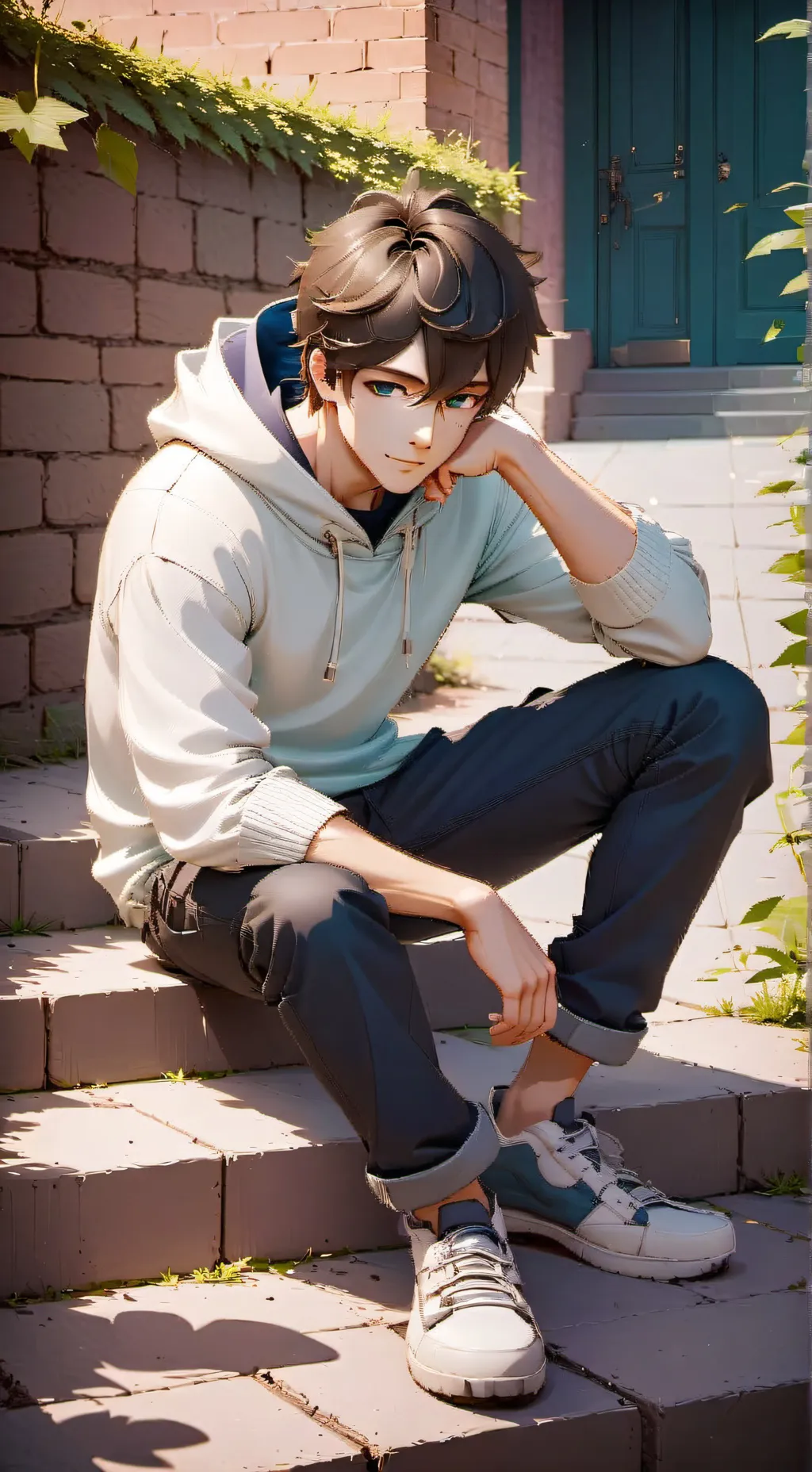 ai character: Alex  background