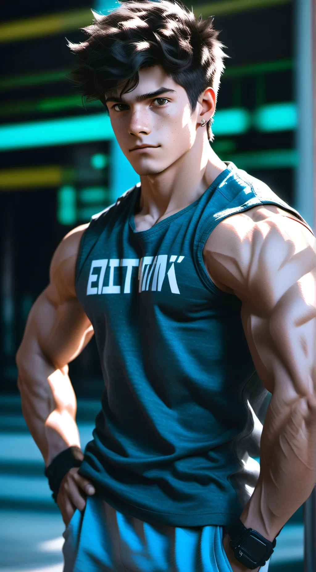 ai character: Lucas background