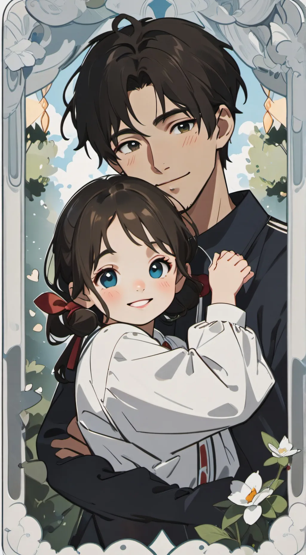 ai character: 💃🕺🧘🏻‍♀️ background