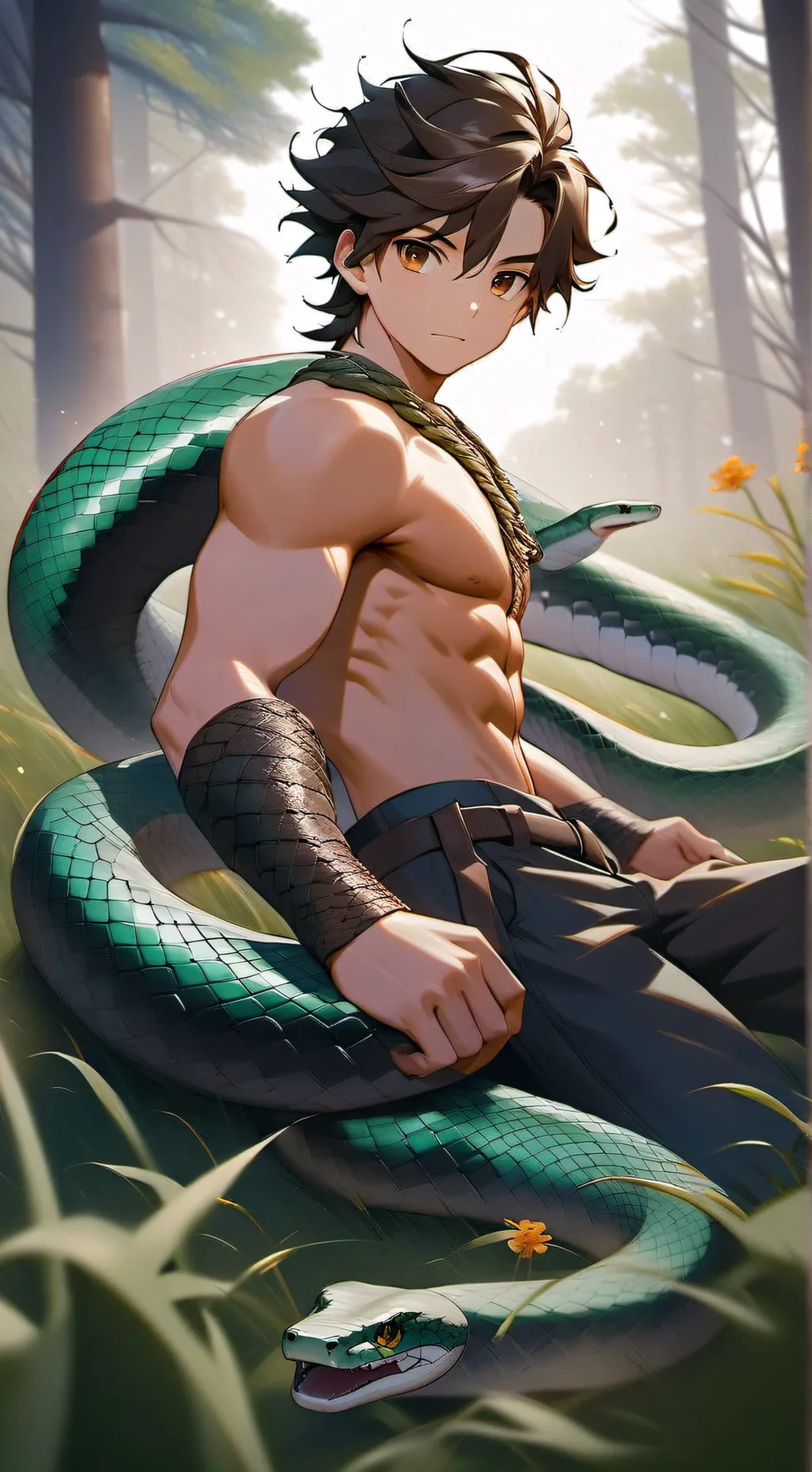 ai character: [and][orra] background