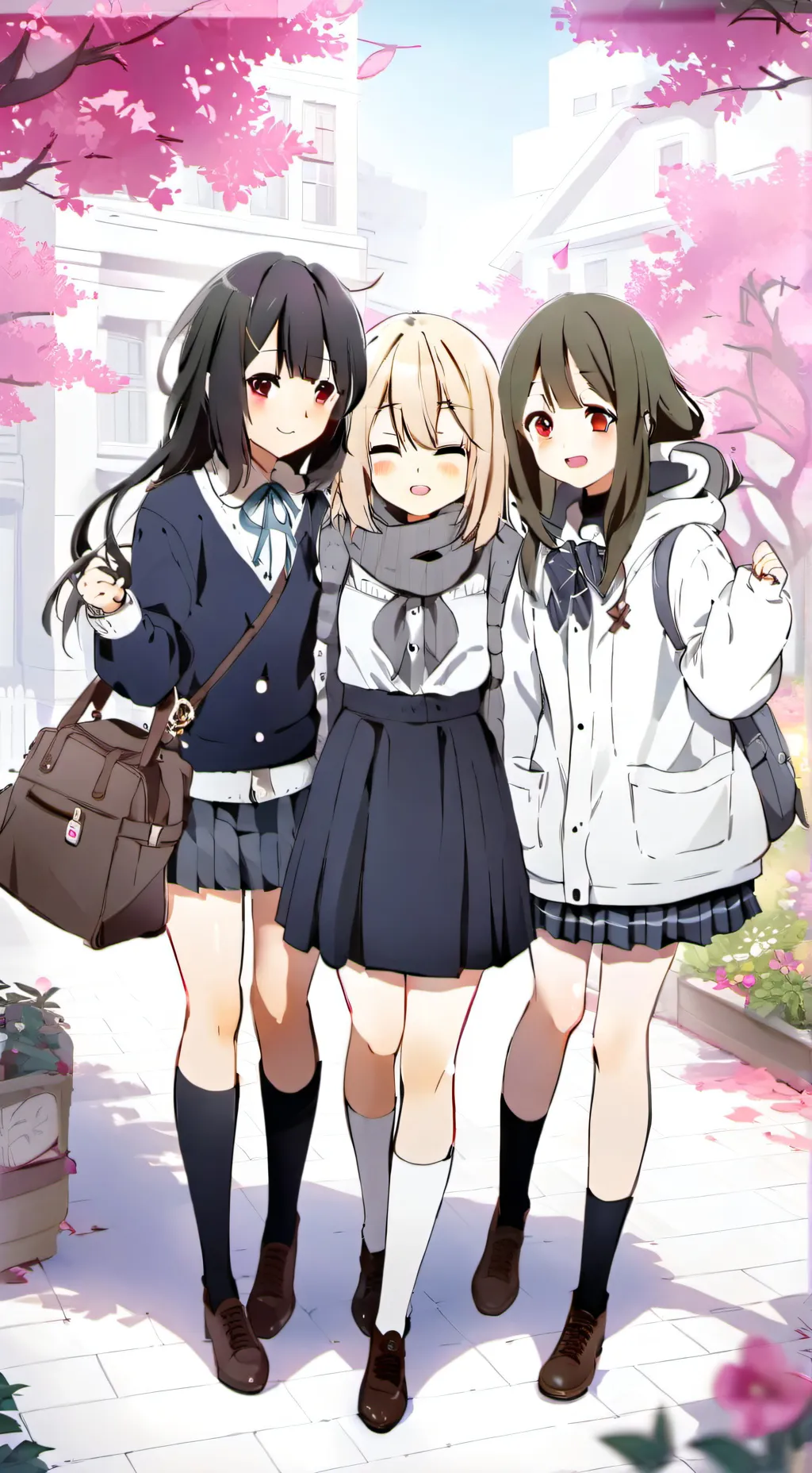 ai character: Luna background