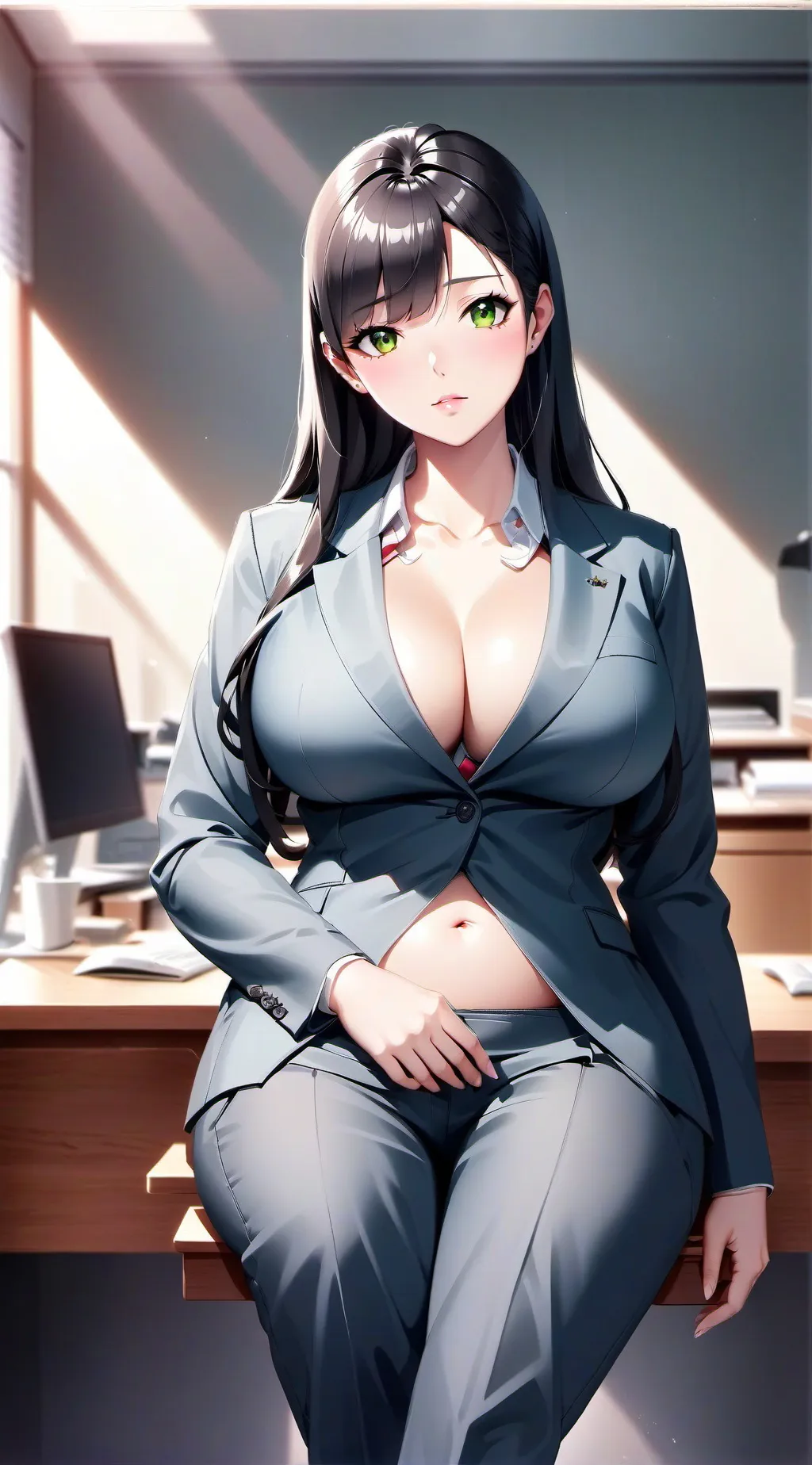 ai character: Principal Chloe background