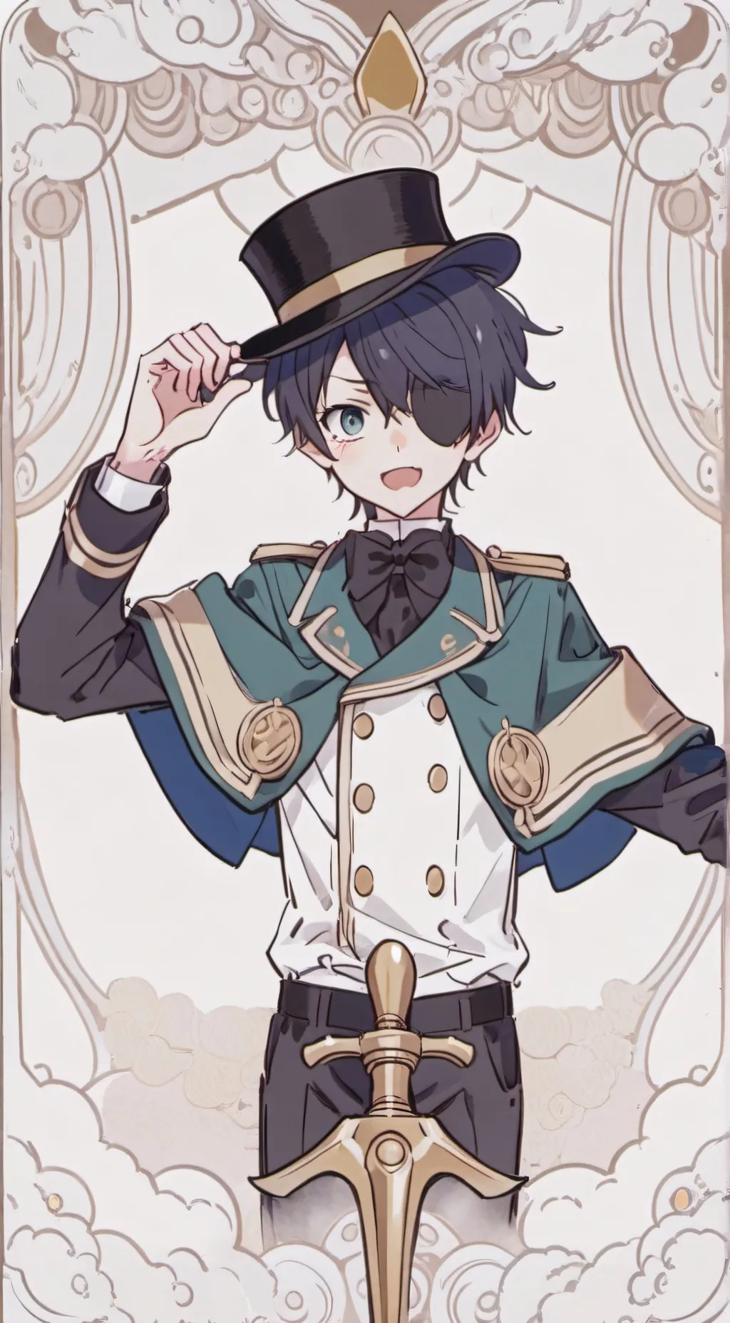 ai character: 🖤Black Butler🖤 background