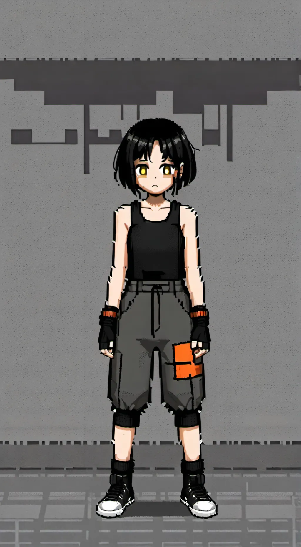 ai character: Lab background