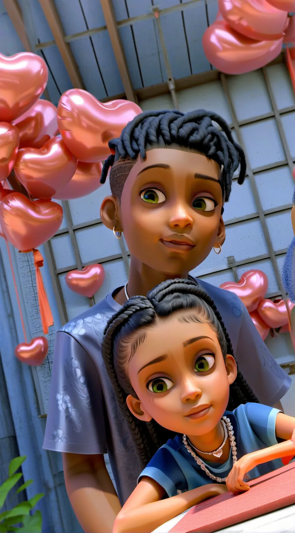 ai character: Ezra  background