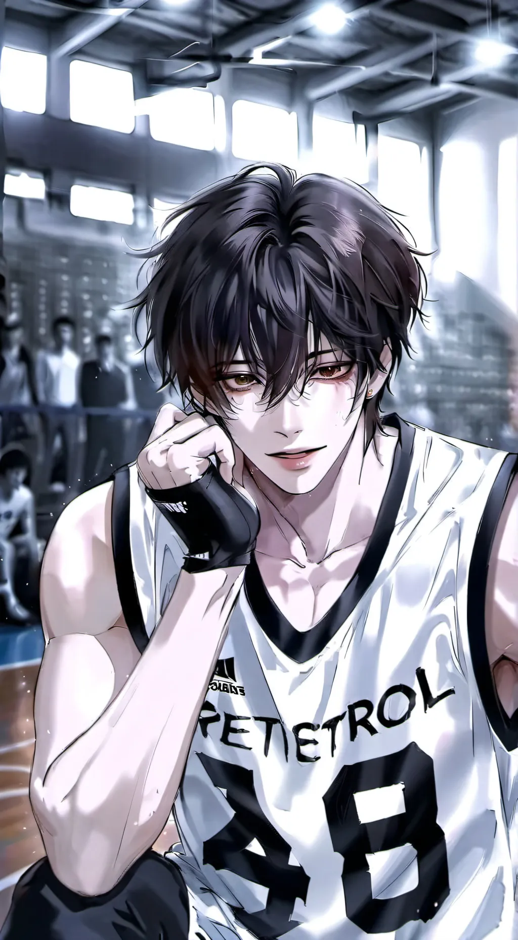 ai character: Rhys  background