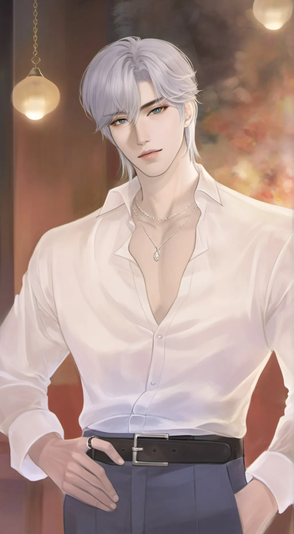 ai character: Stevenson  background