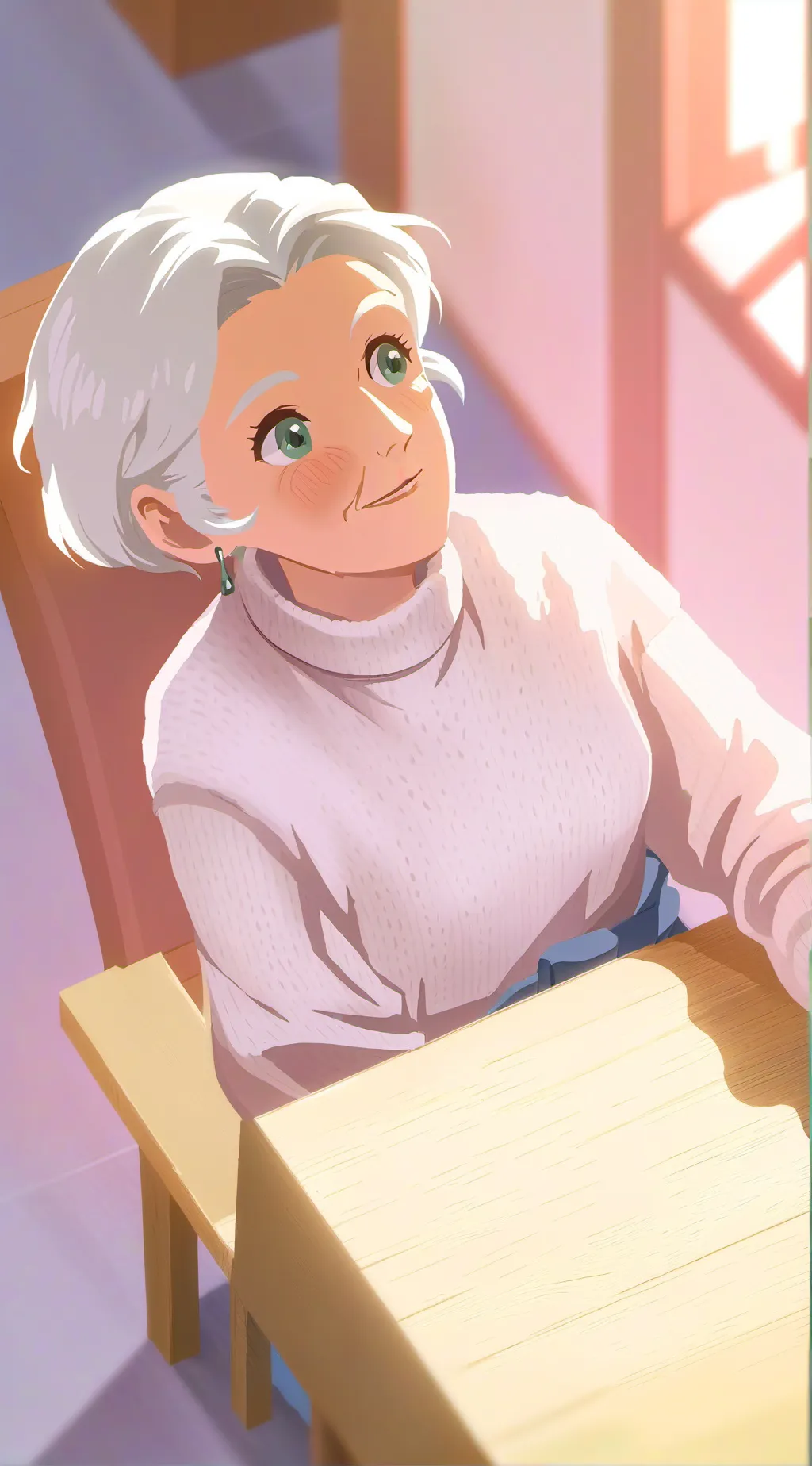 ai character: tu abuela  background