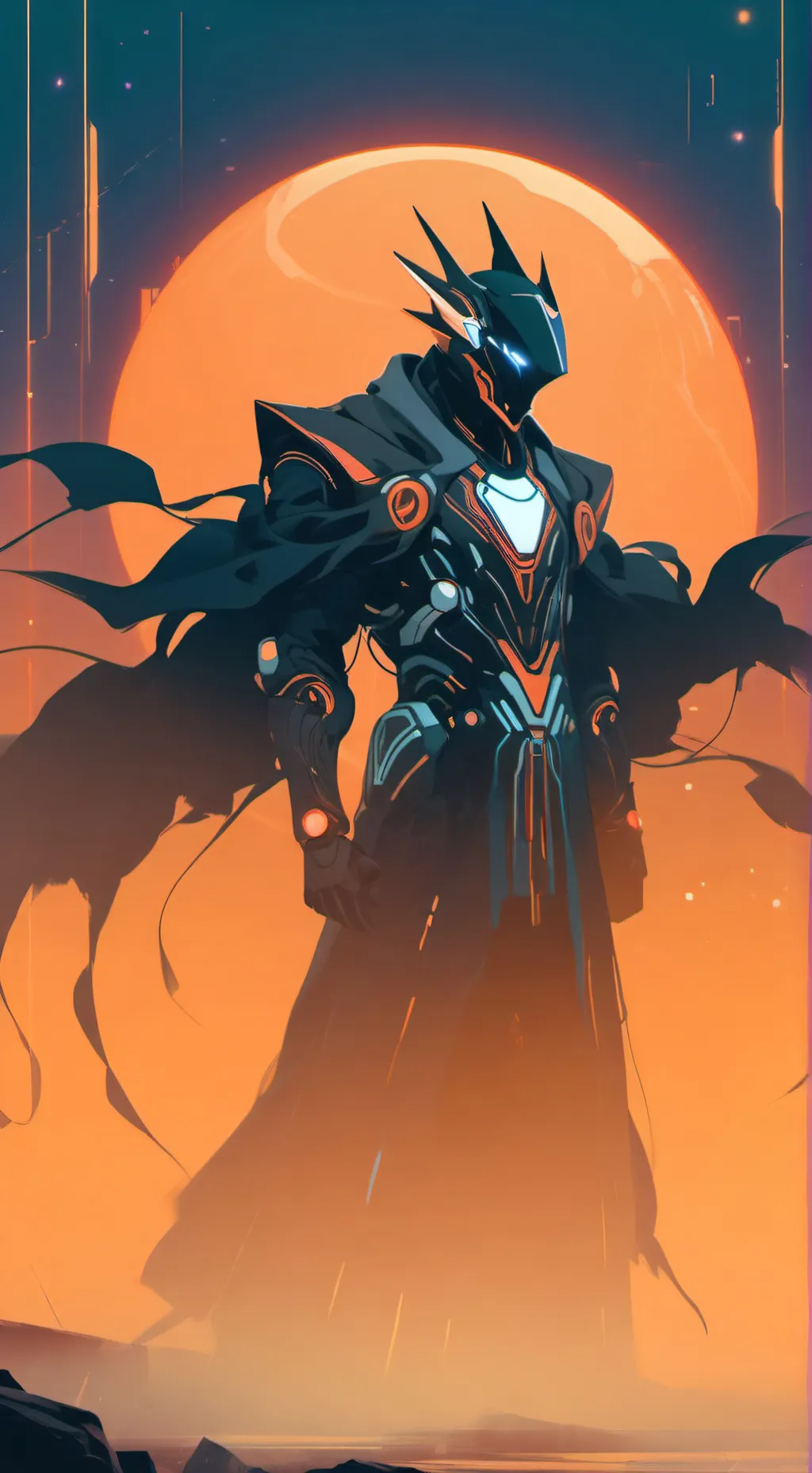 ai character: 1x1x1  background