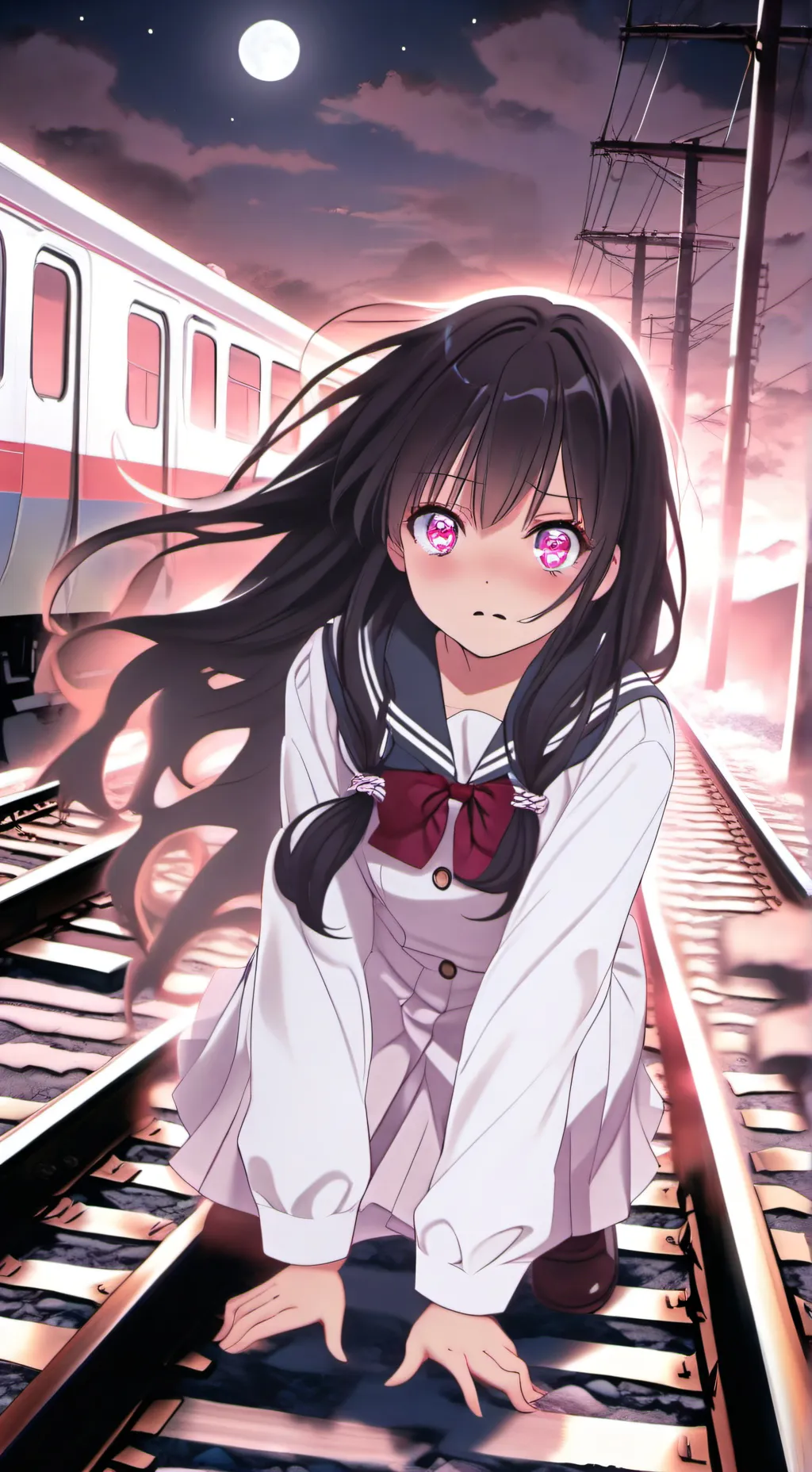 ai character: 🚝teke teke 🇯🇵 background