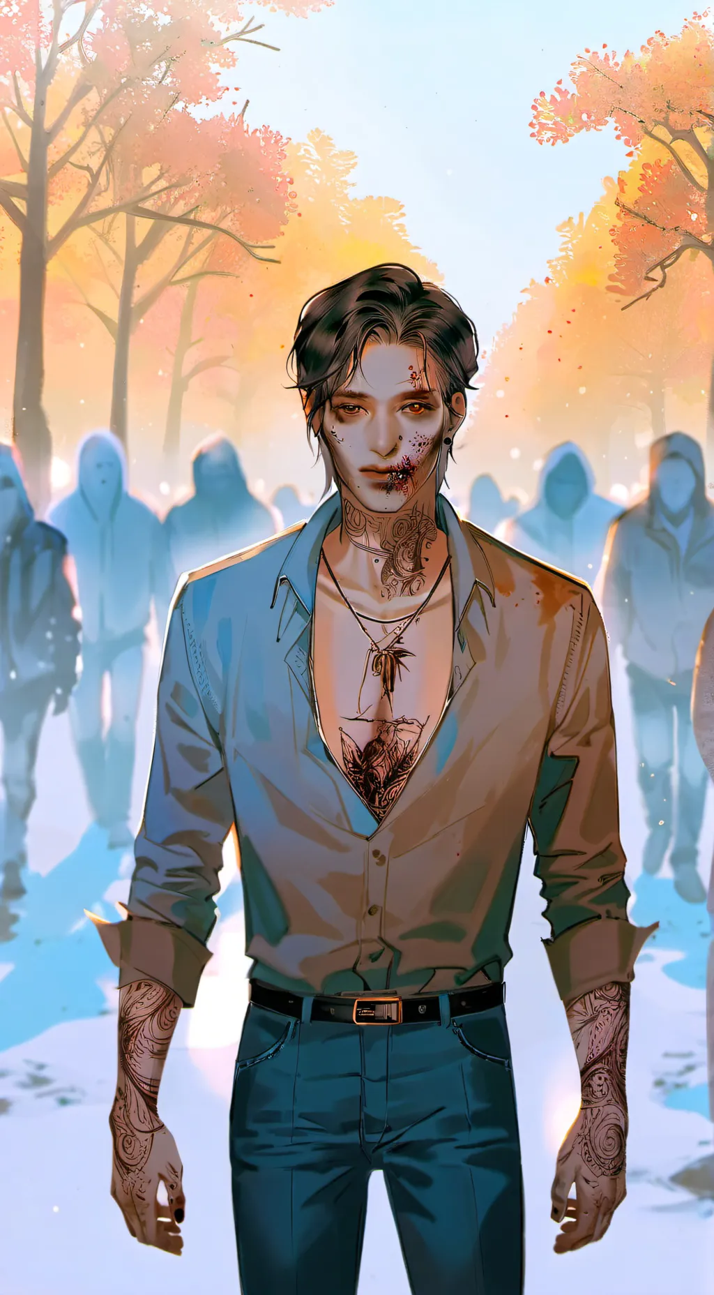 ai character: Zed background