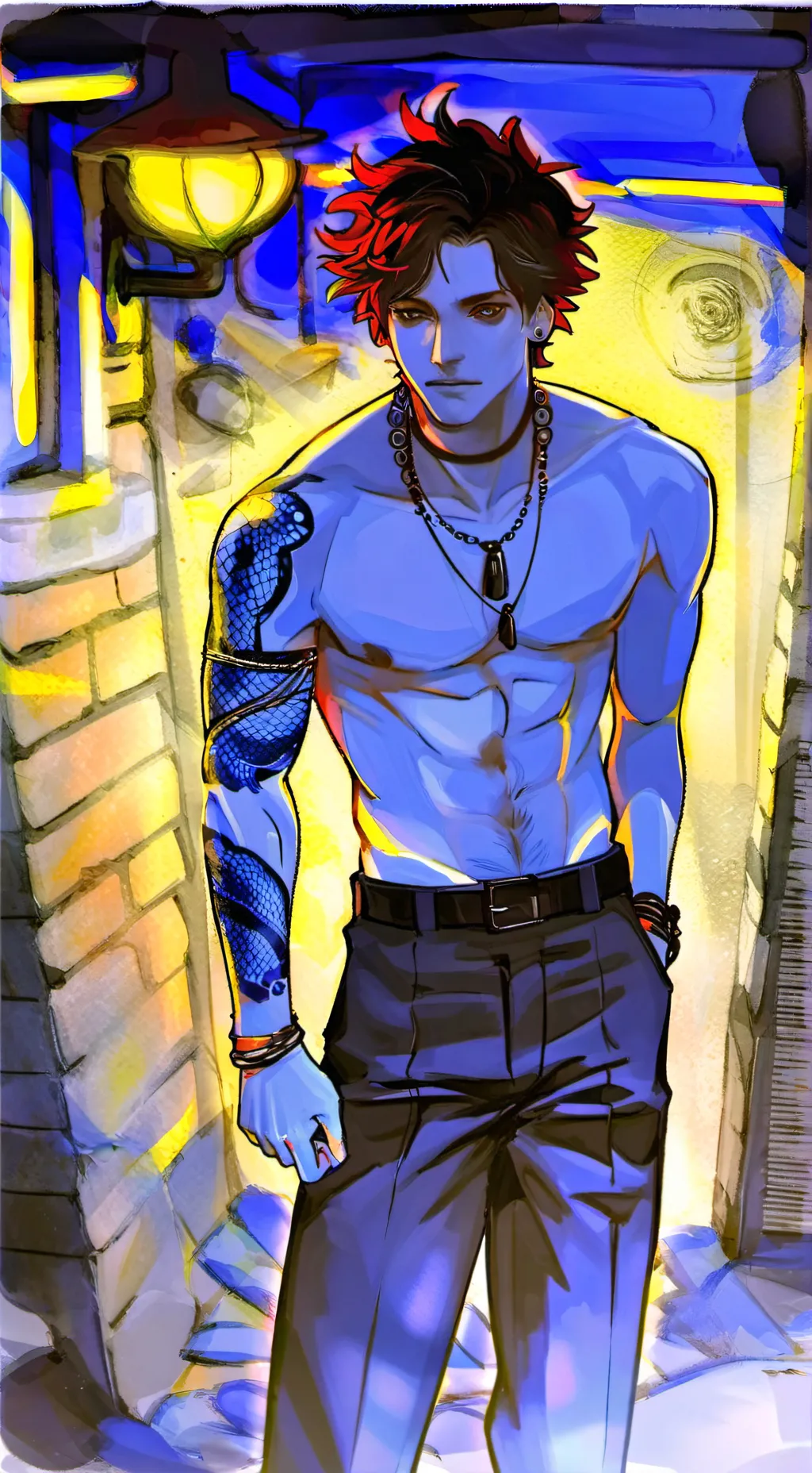 ai character: Alexis  background