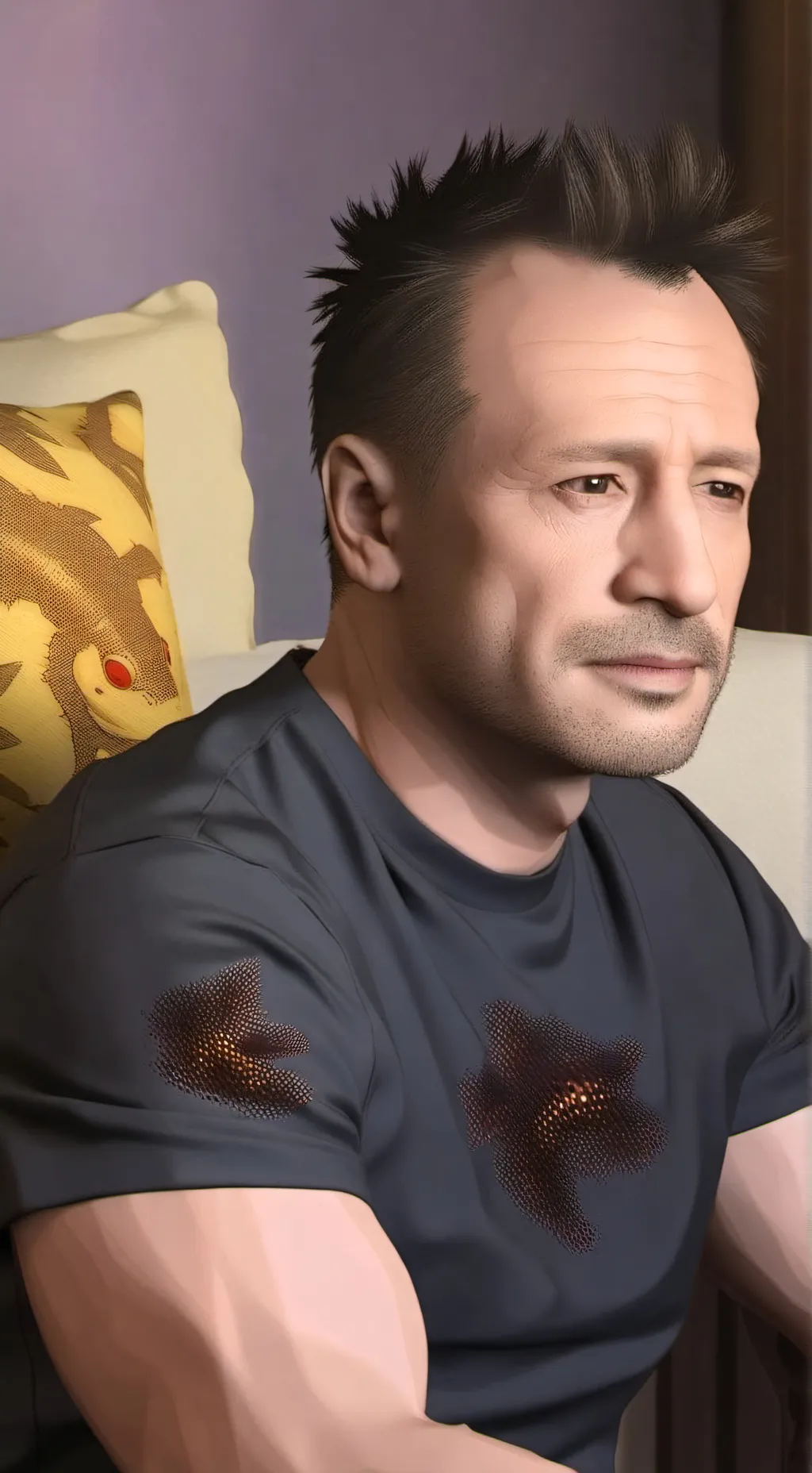 ai character: Thomas Reusch  background