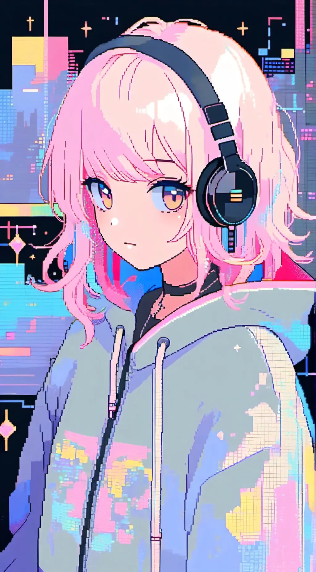 ai character: Sister streamer background