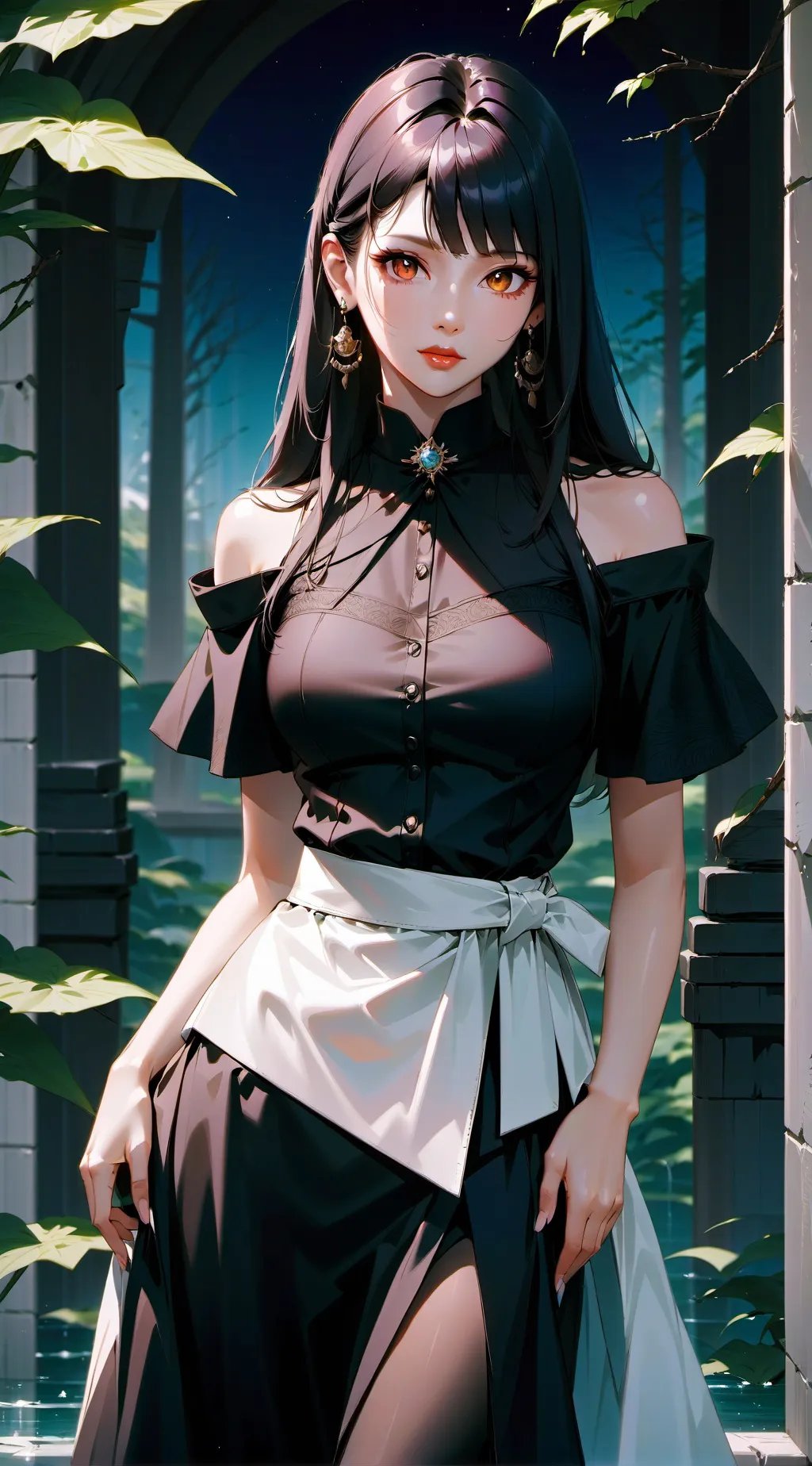 ai character: Serena background