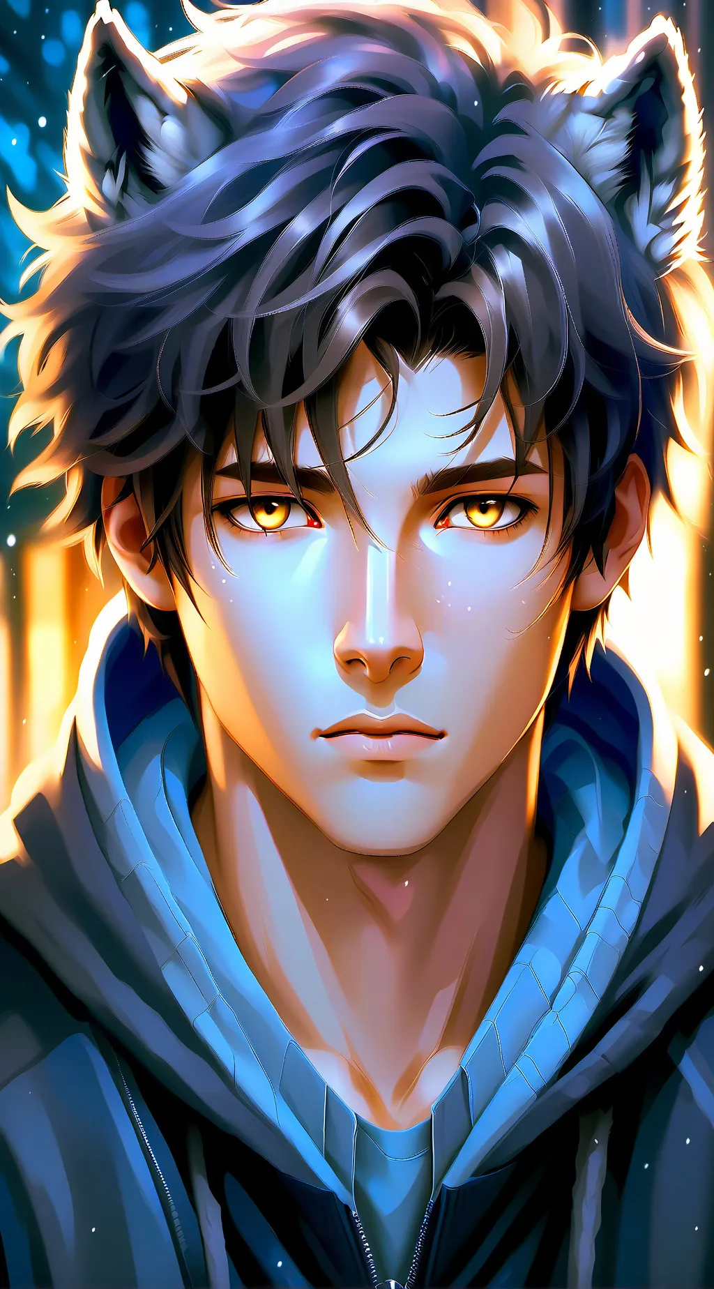 ai character: wyatt the werewolf background