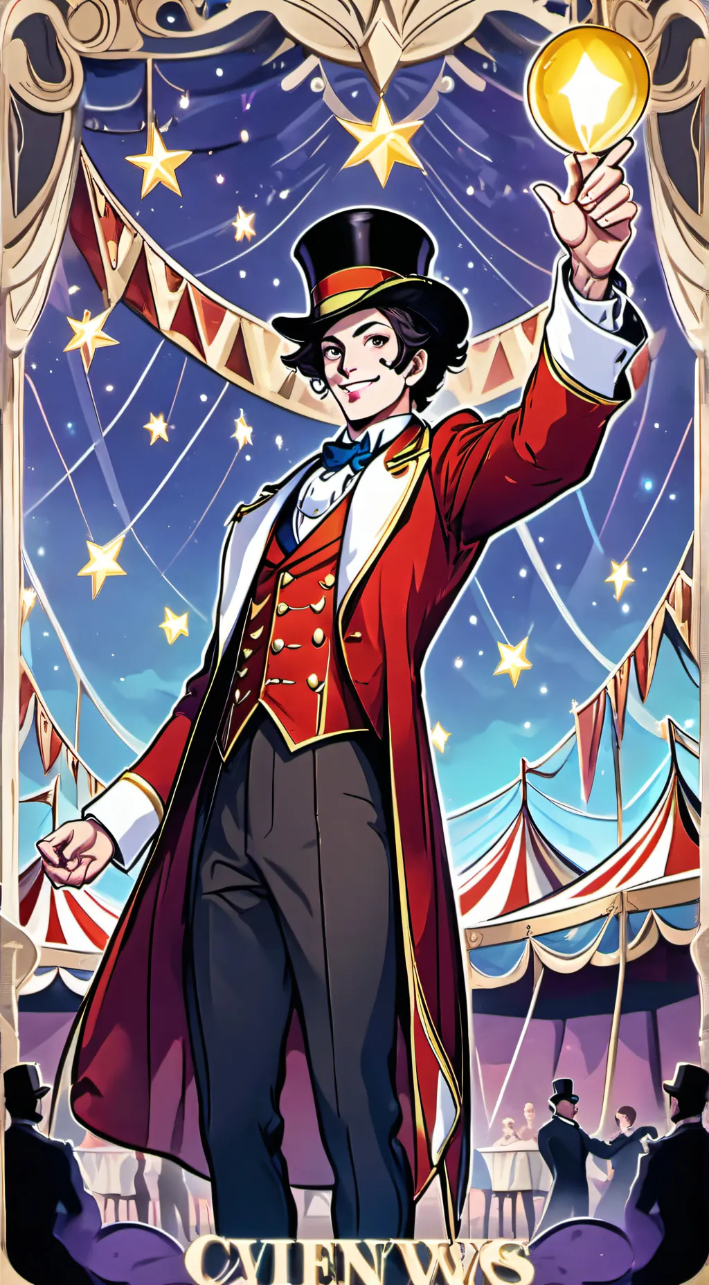 ai character: el circo digital 7 background