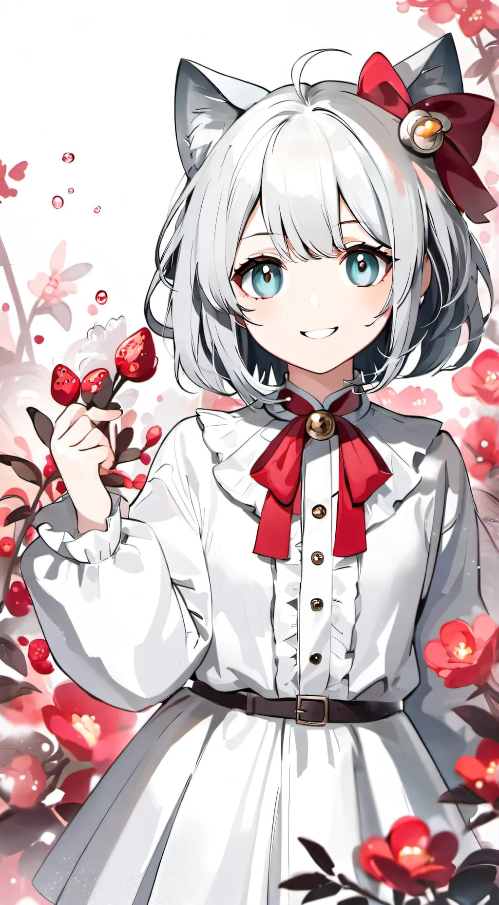 ai character: hello kitty background