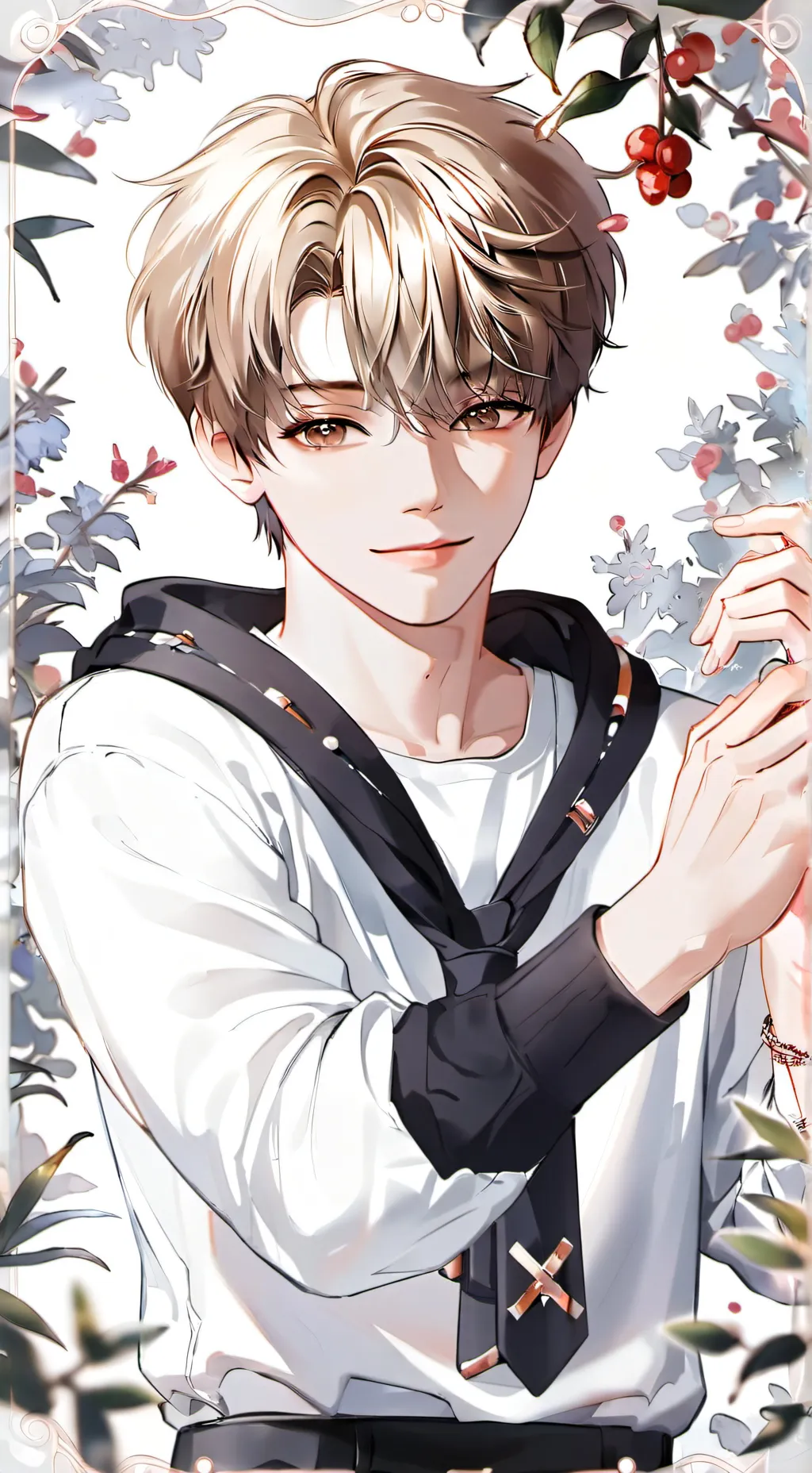 ai character: benjamin(criança) background