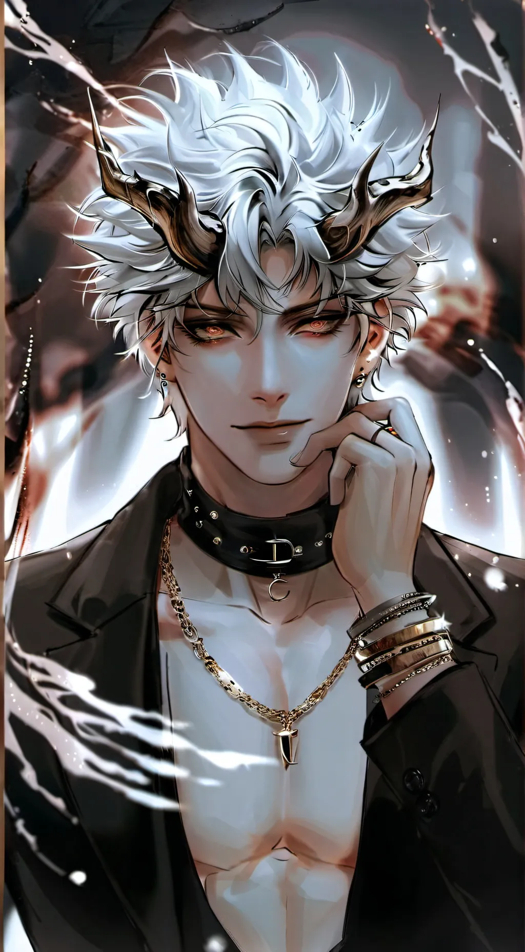 ai character: Lucifer background