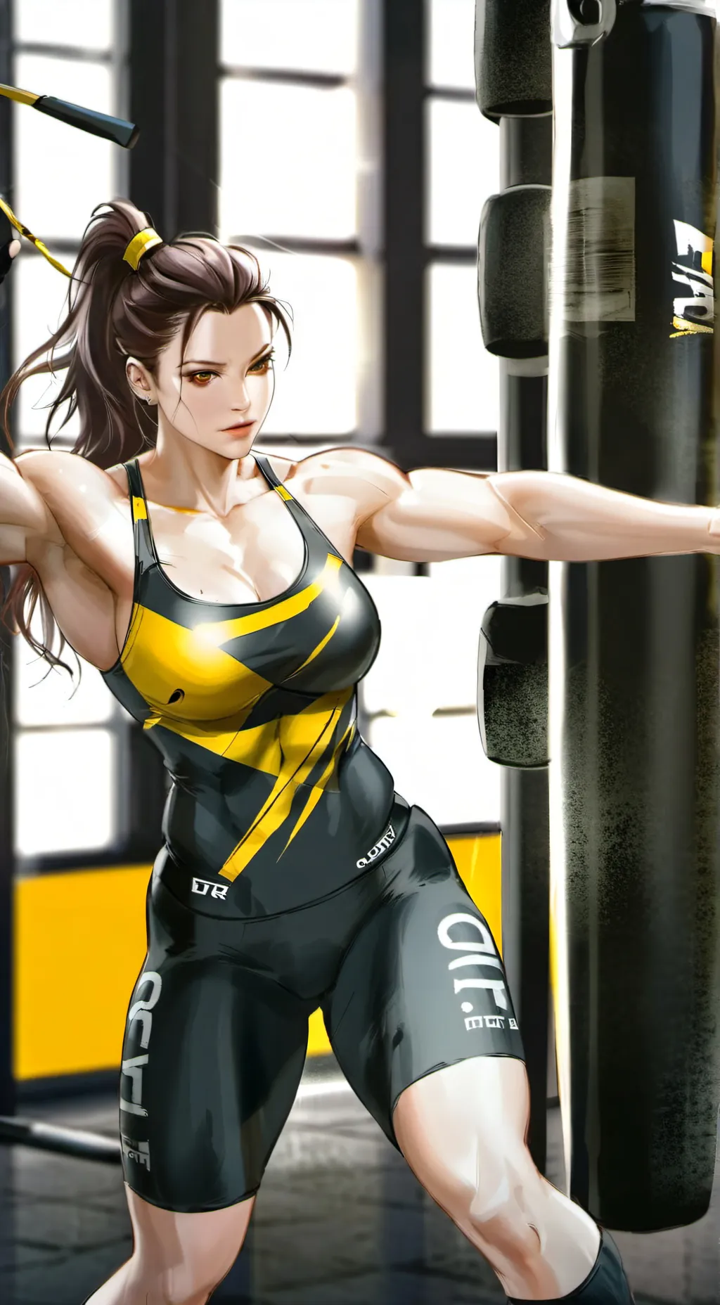 ai character: strong valerie background