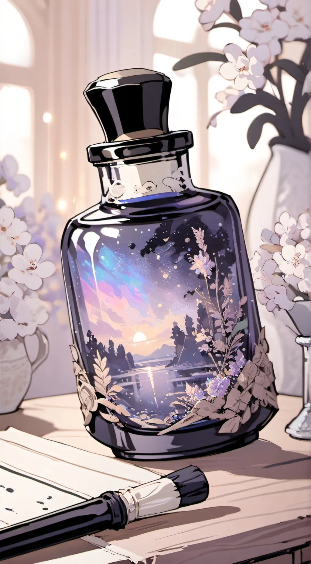 ai character: Ichor Ink cookie  background