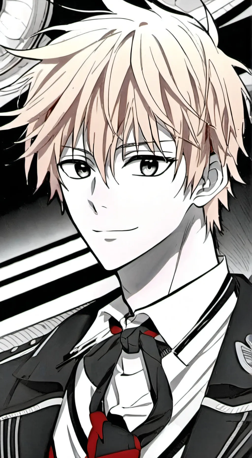 ai character: Bakugou📖😡(DkBk)  background