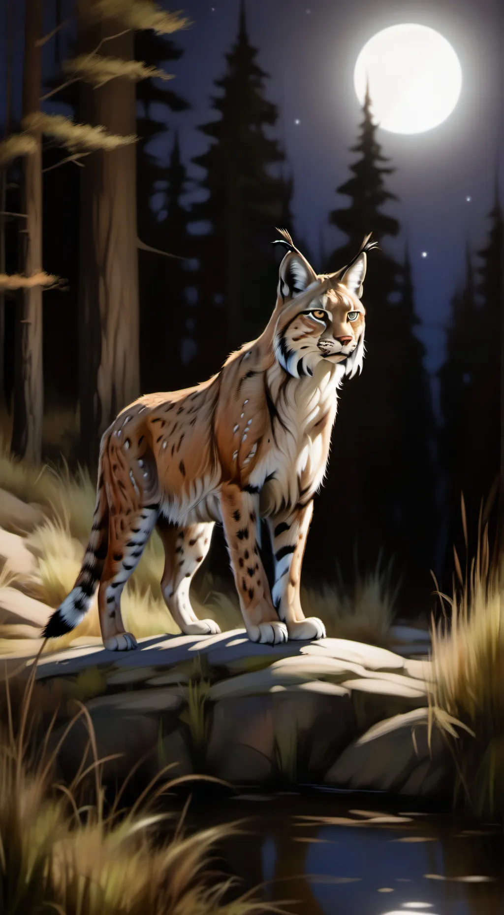ai character: ~^Iberian Lynx^~ background