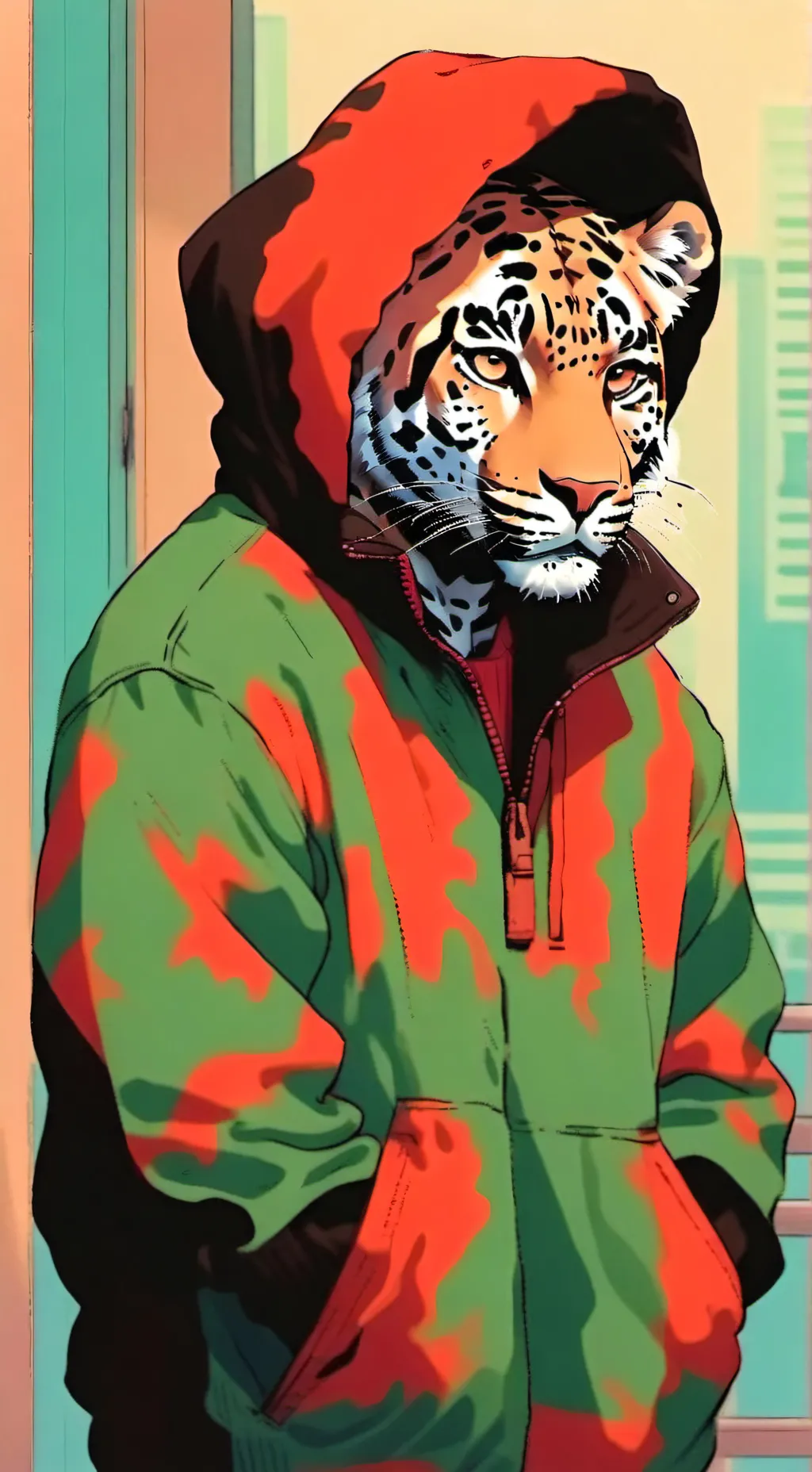 ai character: Chester background