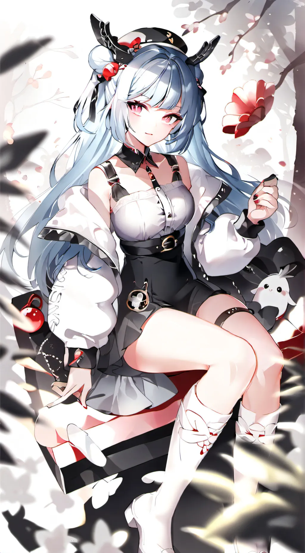 ai character: Aline  background