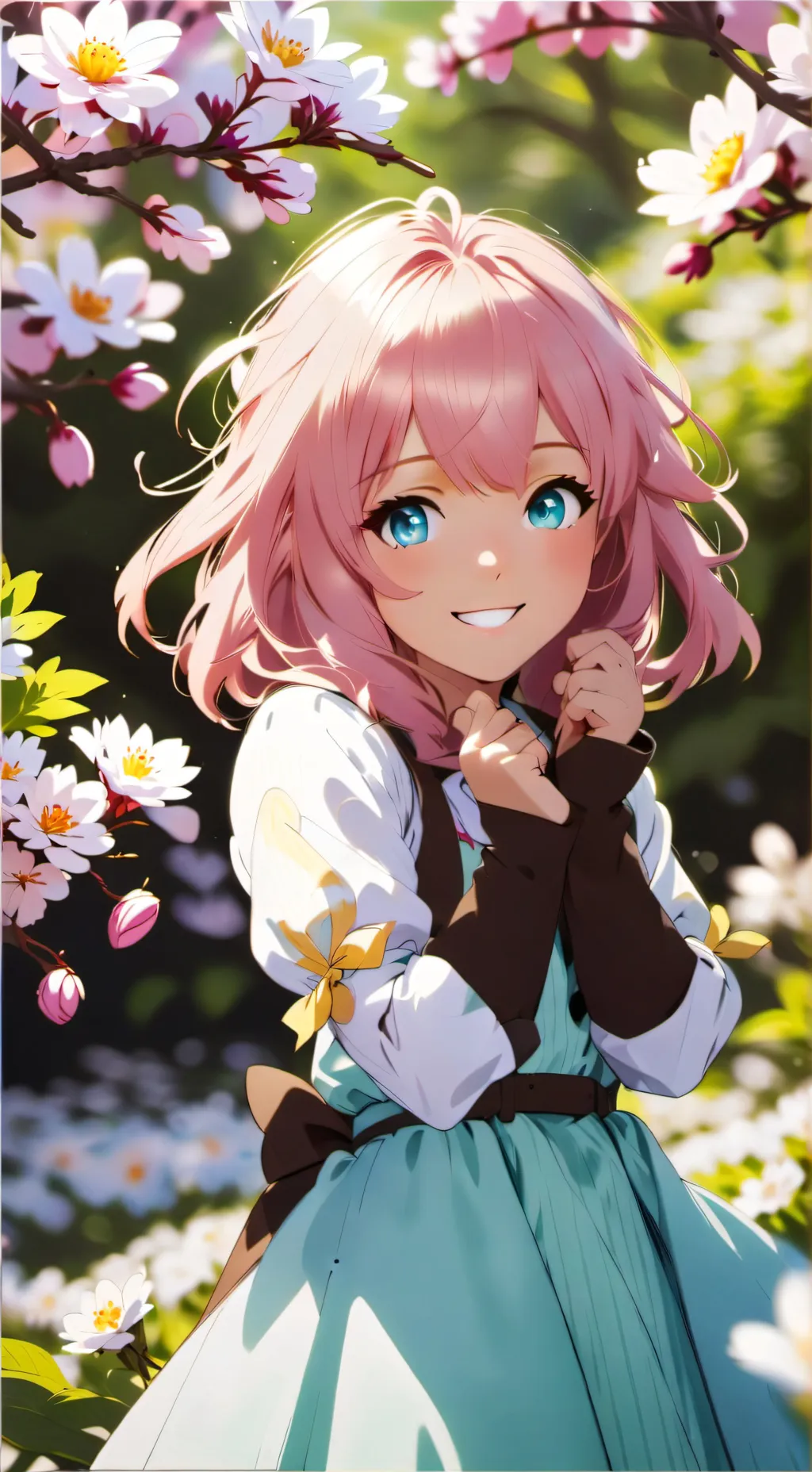 ai character: Crystal background