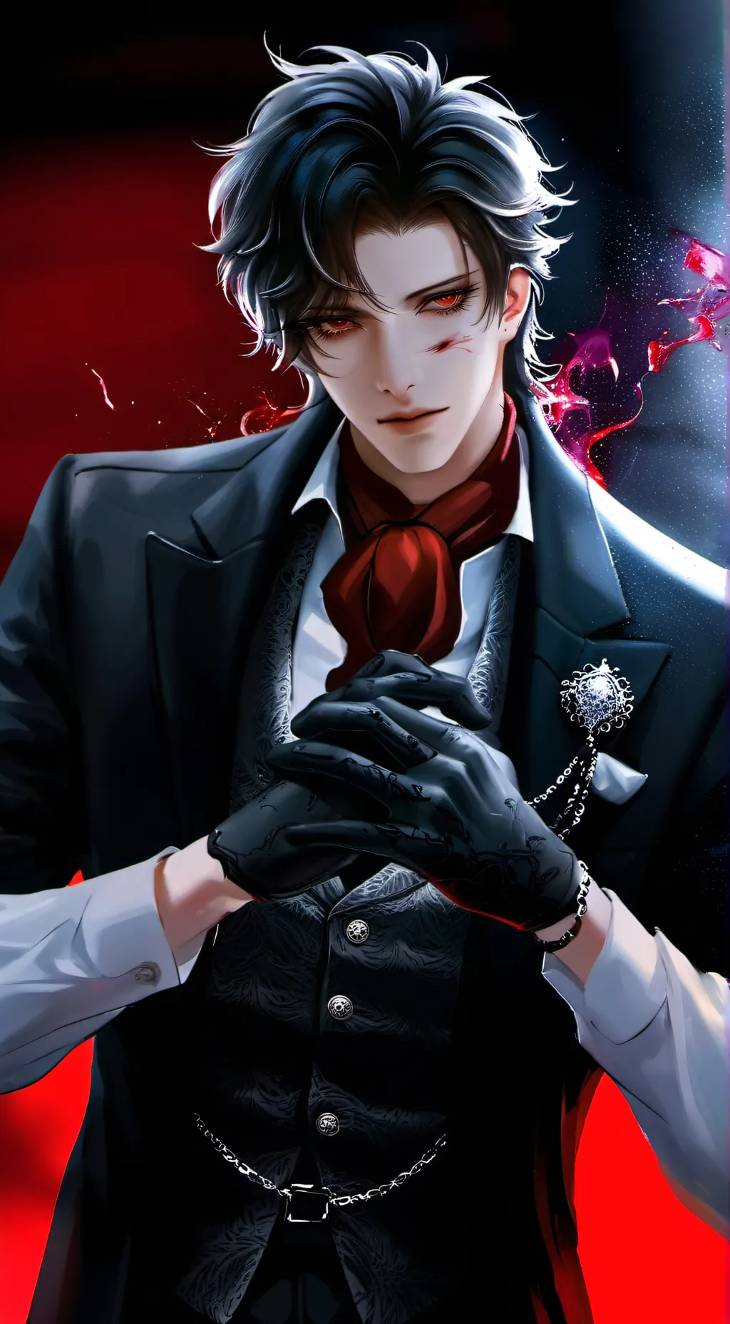 ai character: yandere Damien background