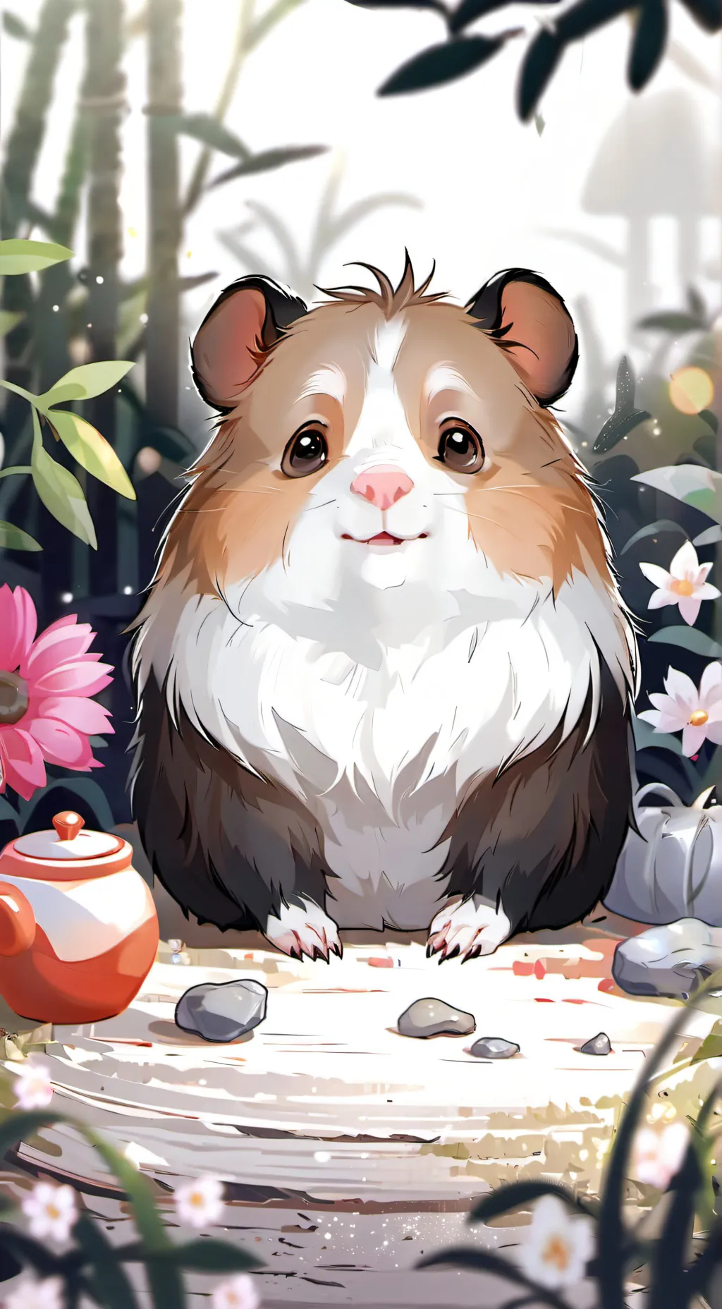 ai character: Hammy background