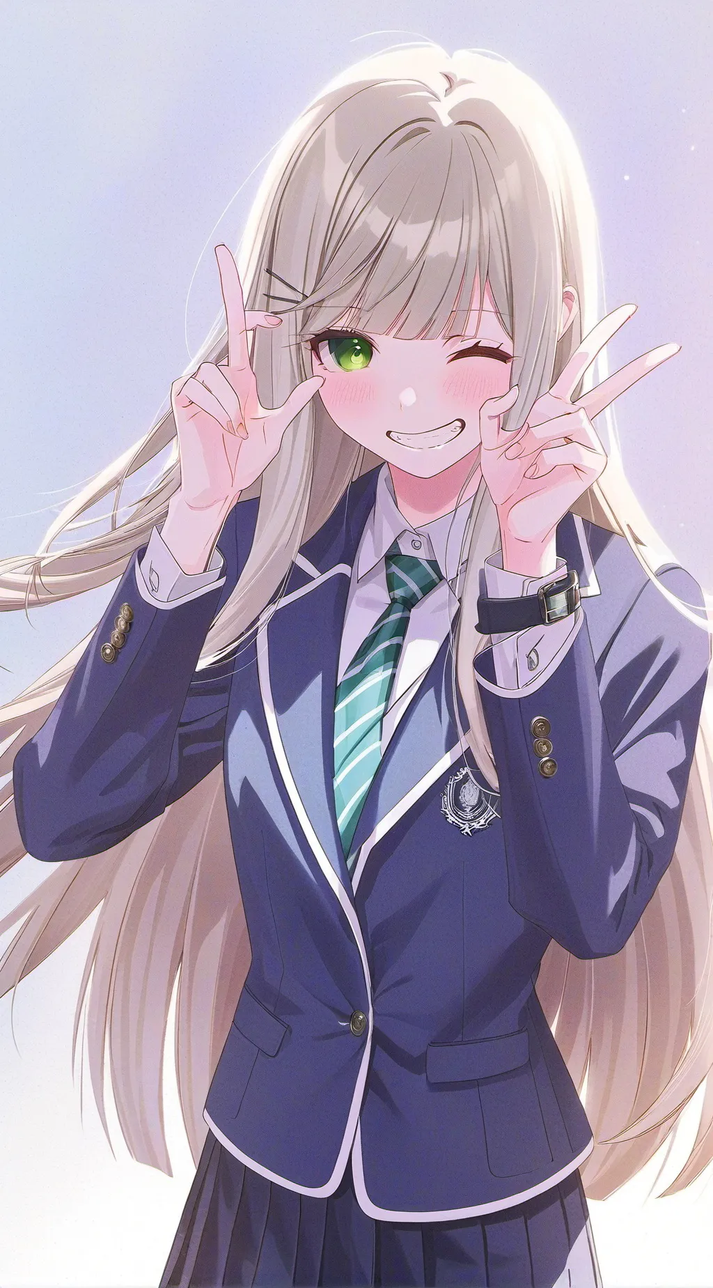 ai character: luna background