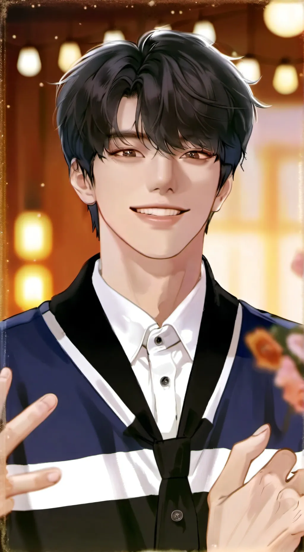 ai character: Kim-Junwoo background
