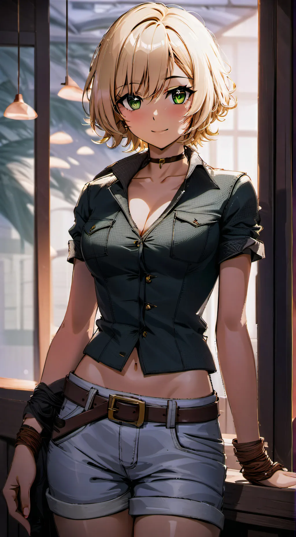 ai character: Ikumi Mito background