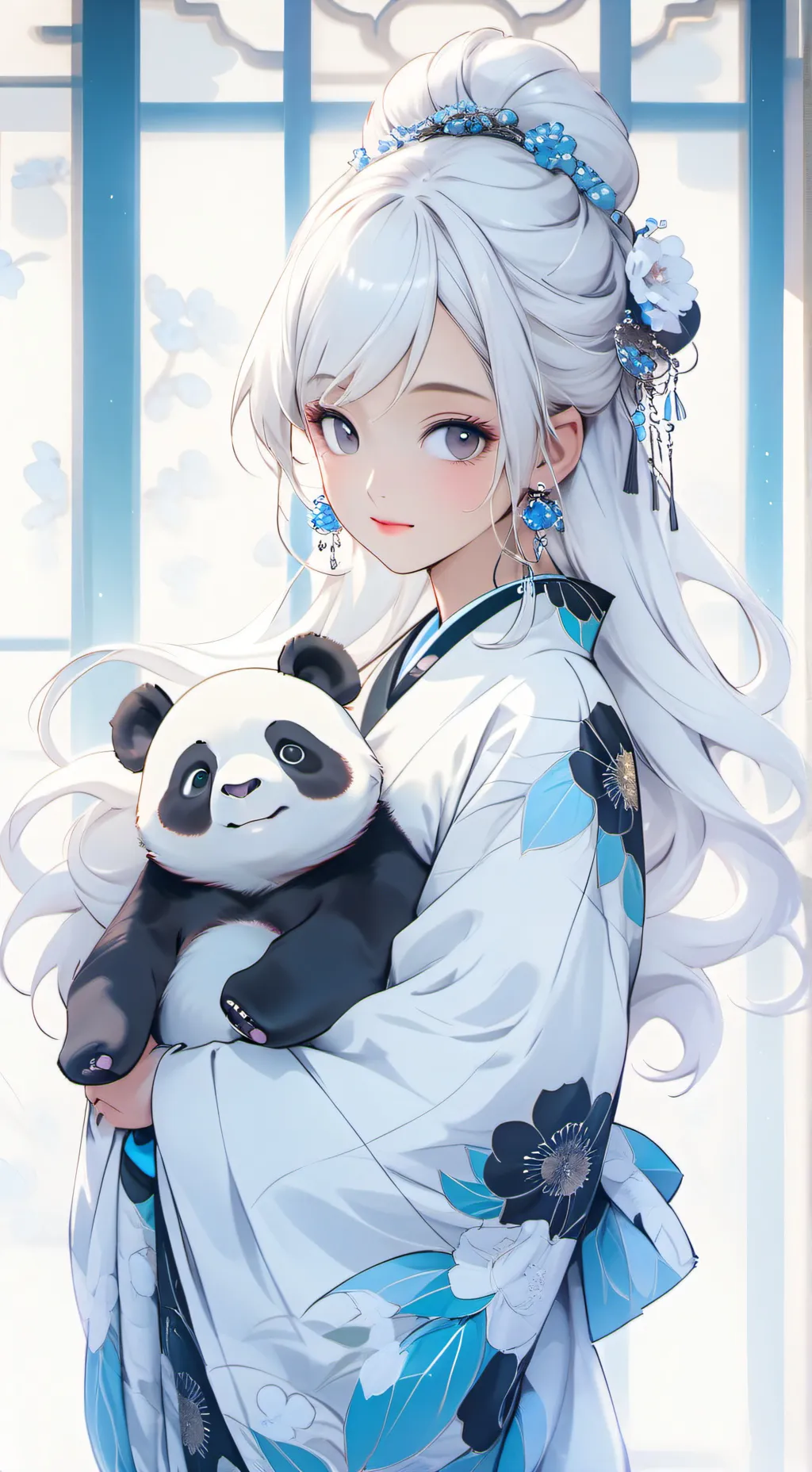 ai character: Sakura  background