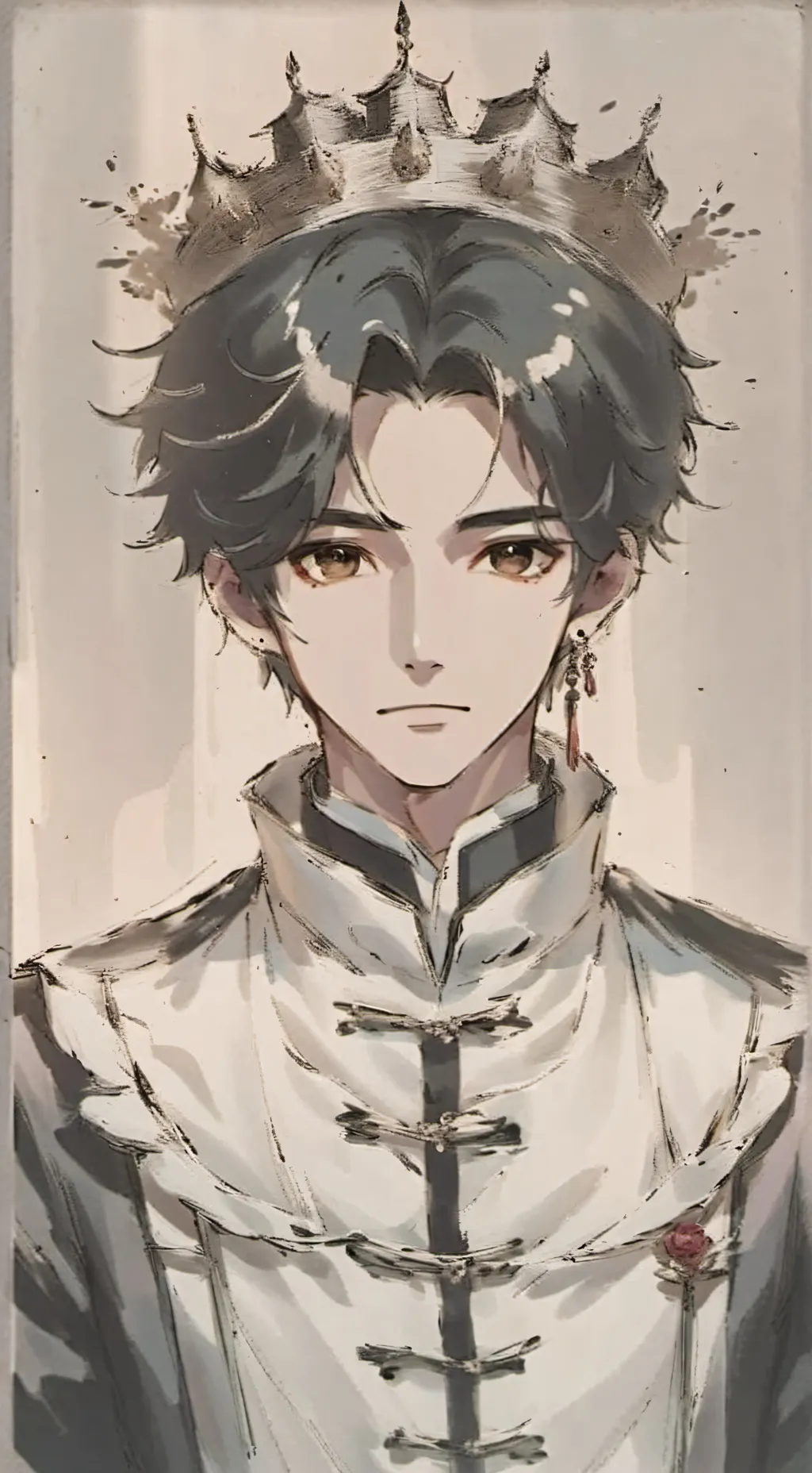 ai character: prince hyun  background