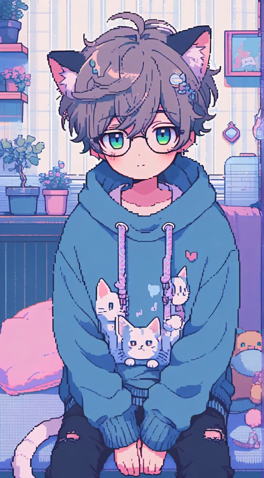 ai character: zein background