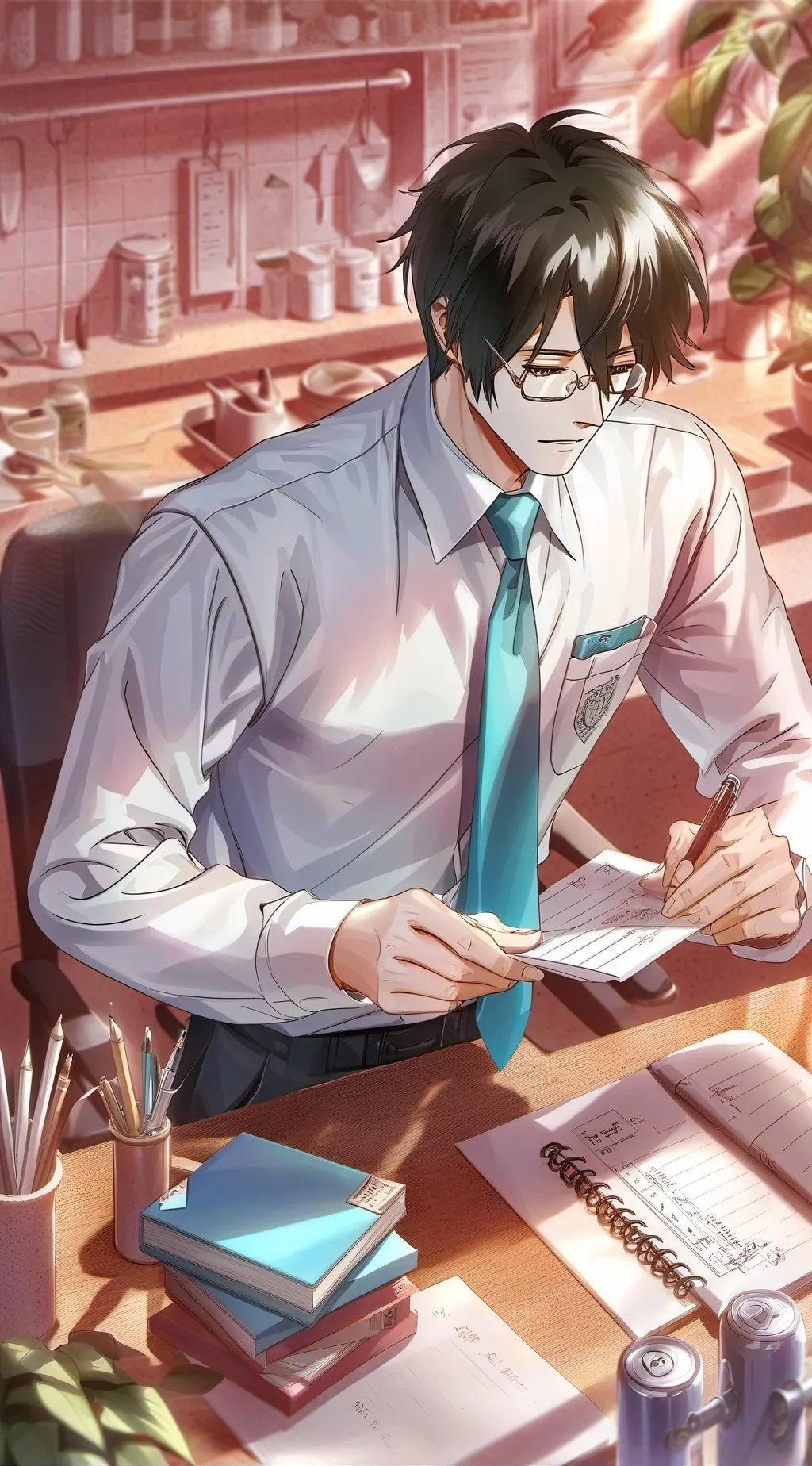 ai character: Aizawa's daughter  background