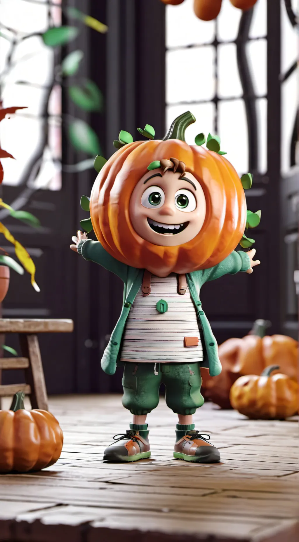 ai character: my own meme background