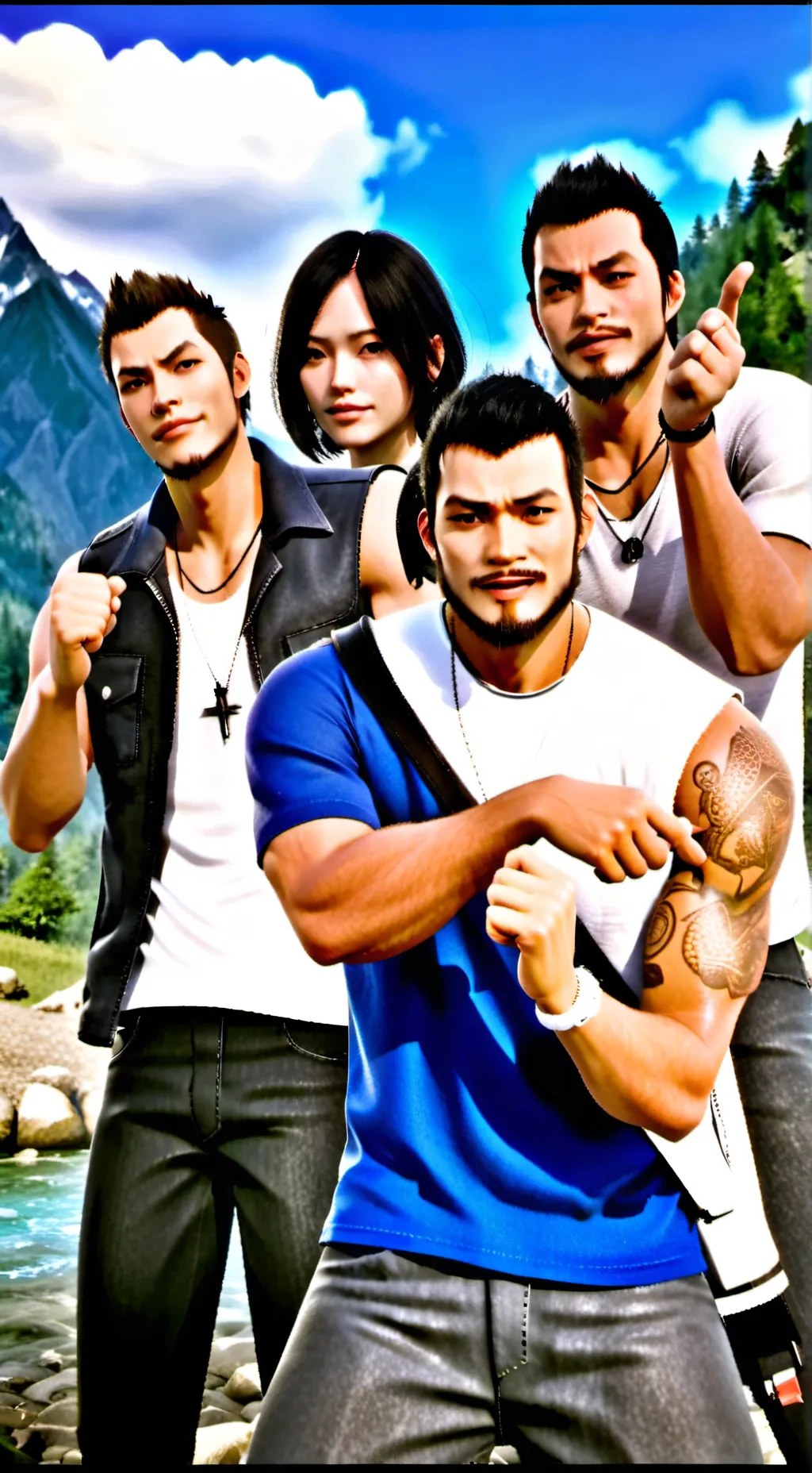 ai character: Far cry 5 background