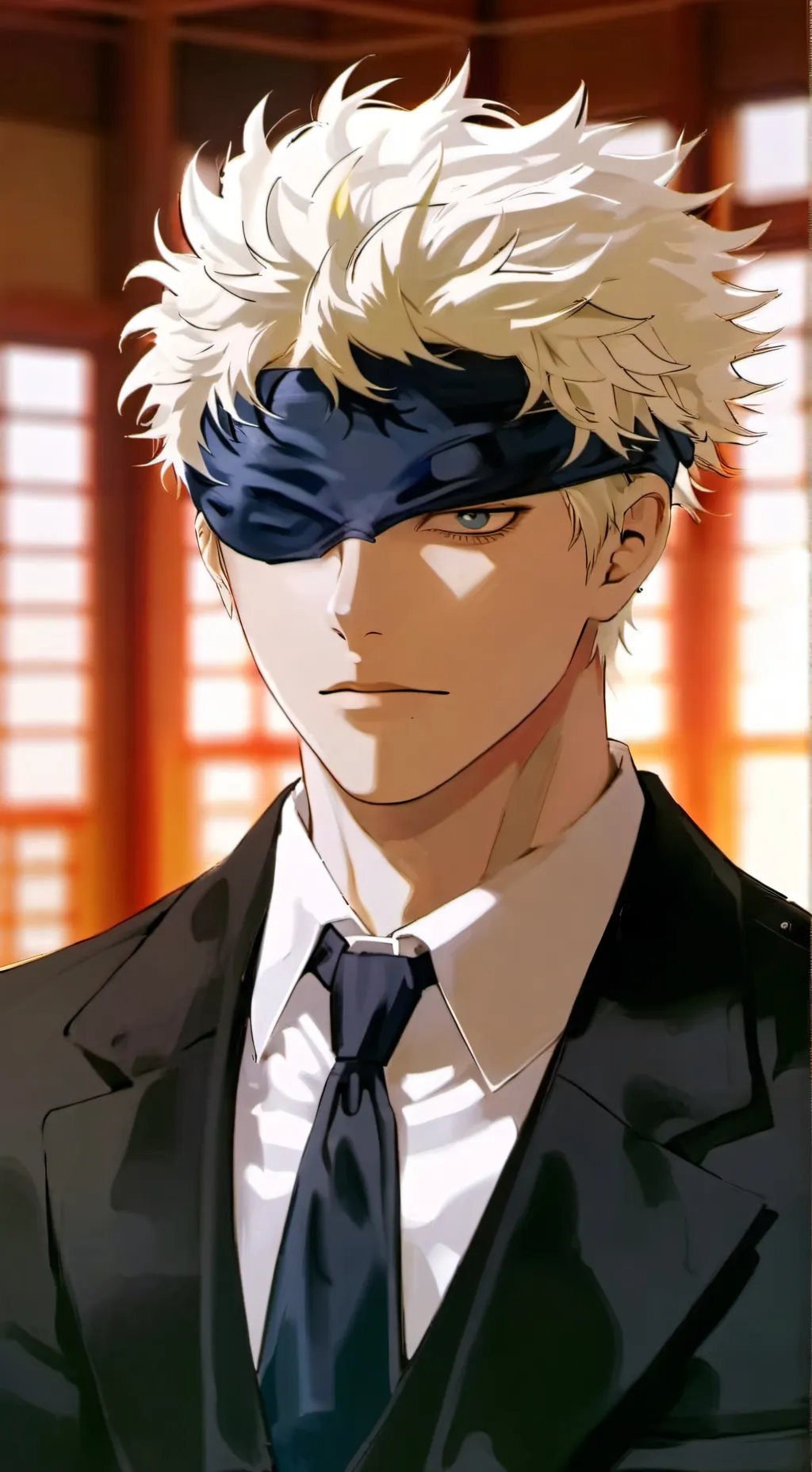 ai character: Satoru Gojo background